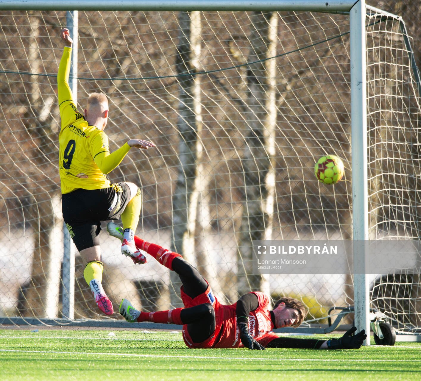 IFK Hässleholms Alexander Sjöström och Älmhults