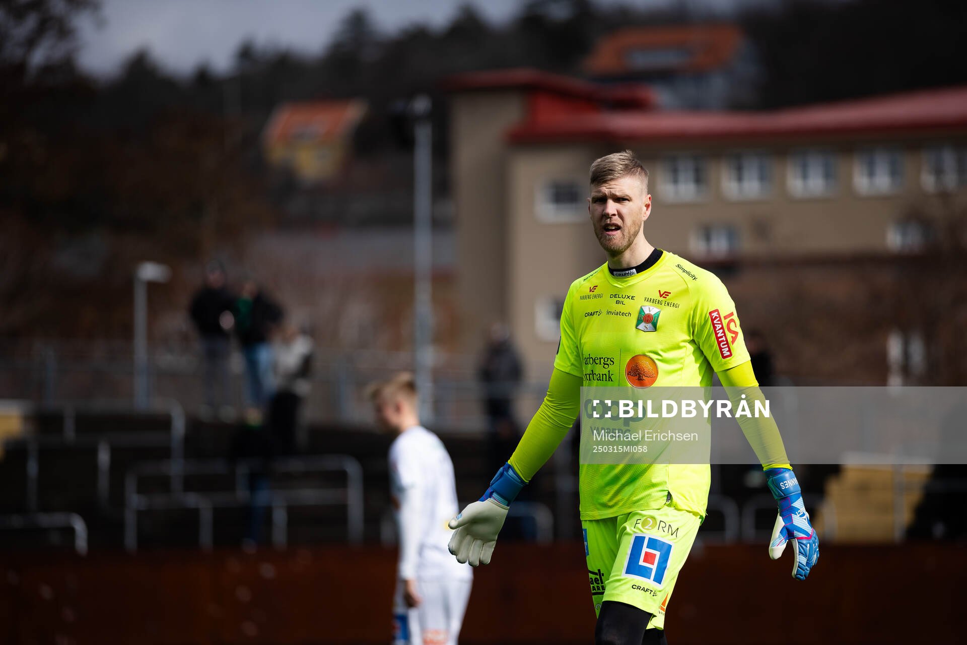 Varbergs målvakt Fredrik Andersson