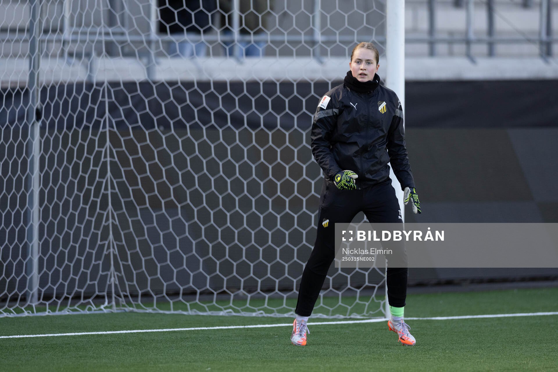 Häckens målvakt Fanney Birkisdottir