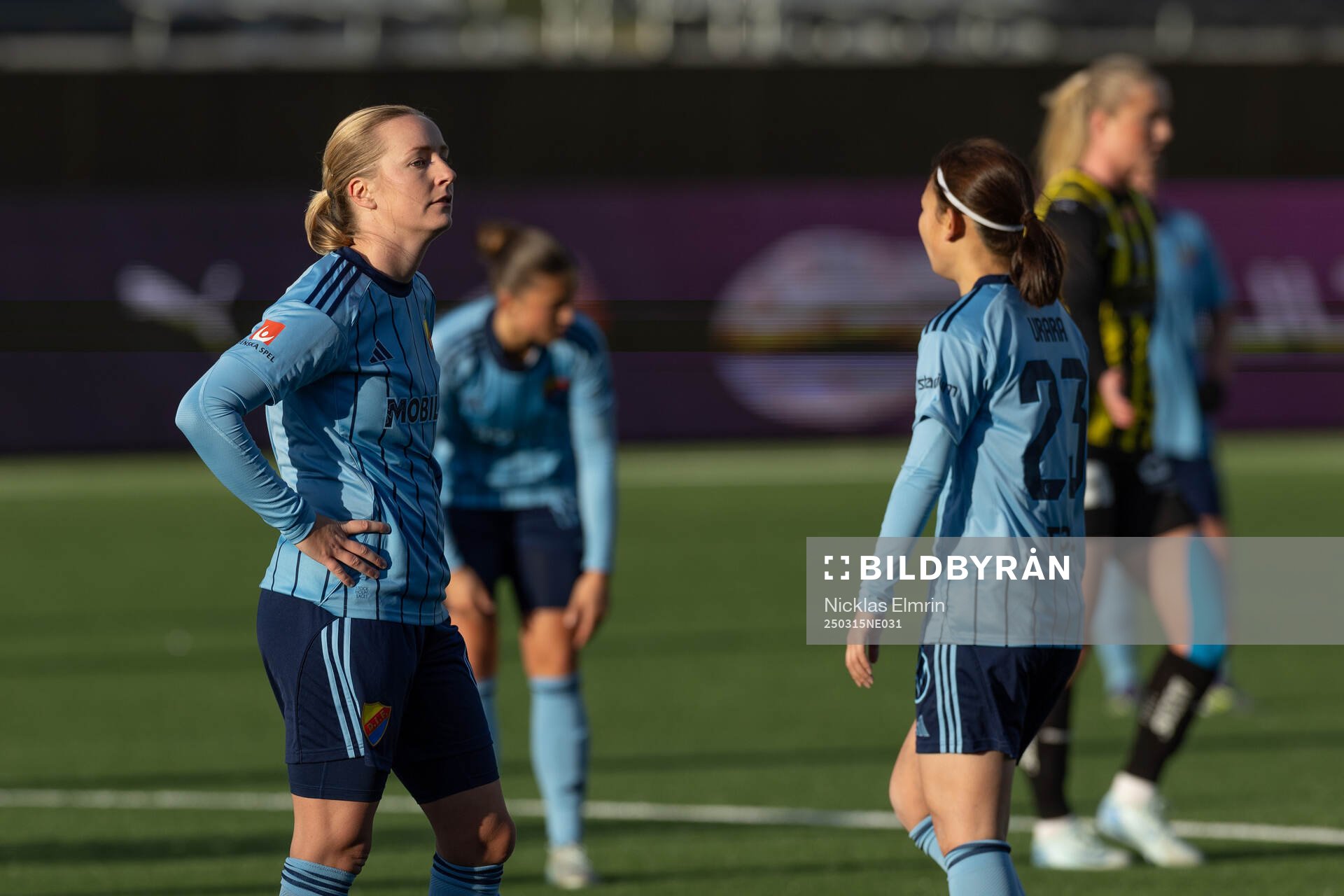 Djurgårdens Alexandra Jonasson deppar