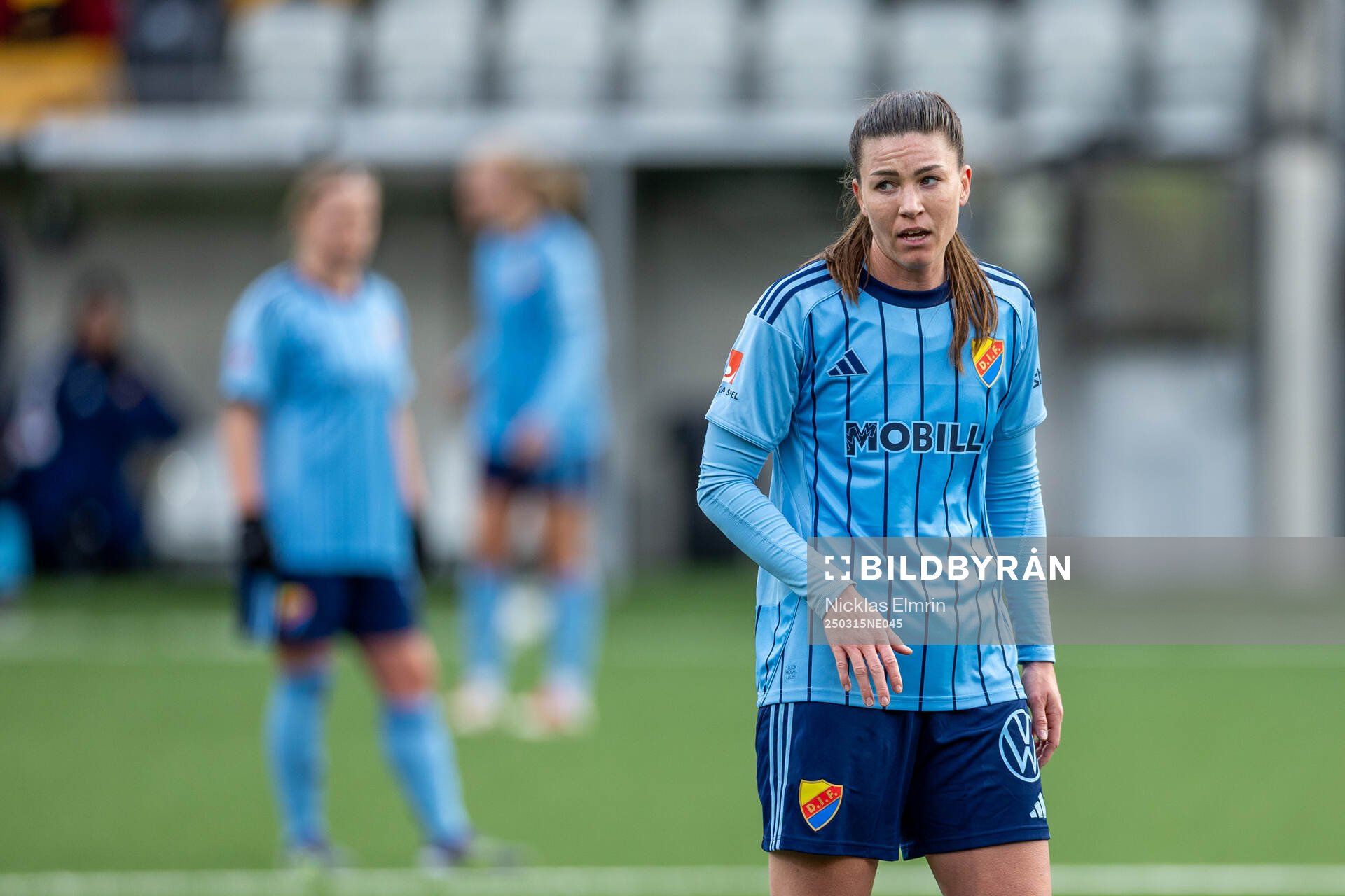 Djurgårdens Pauline Hammarlund deppar