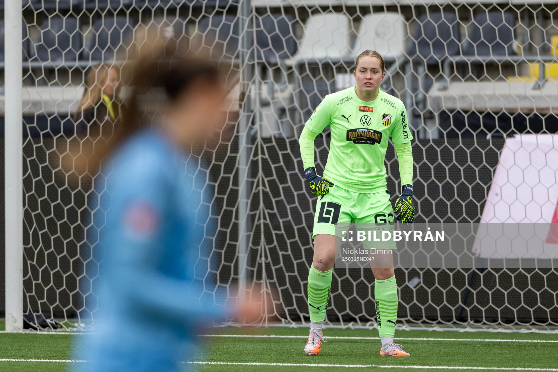 Häckens målvakt Fanney Birkisdottir