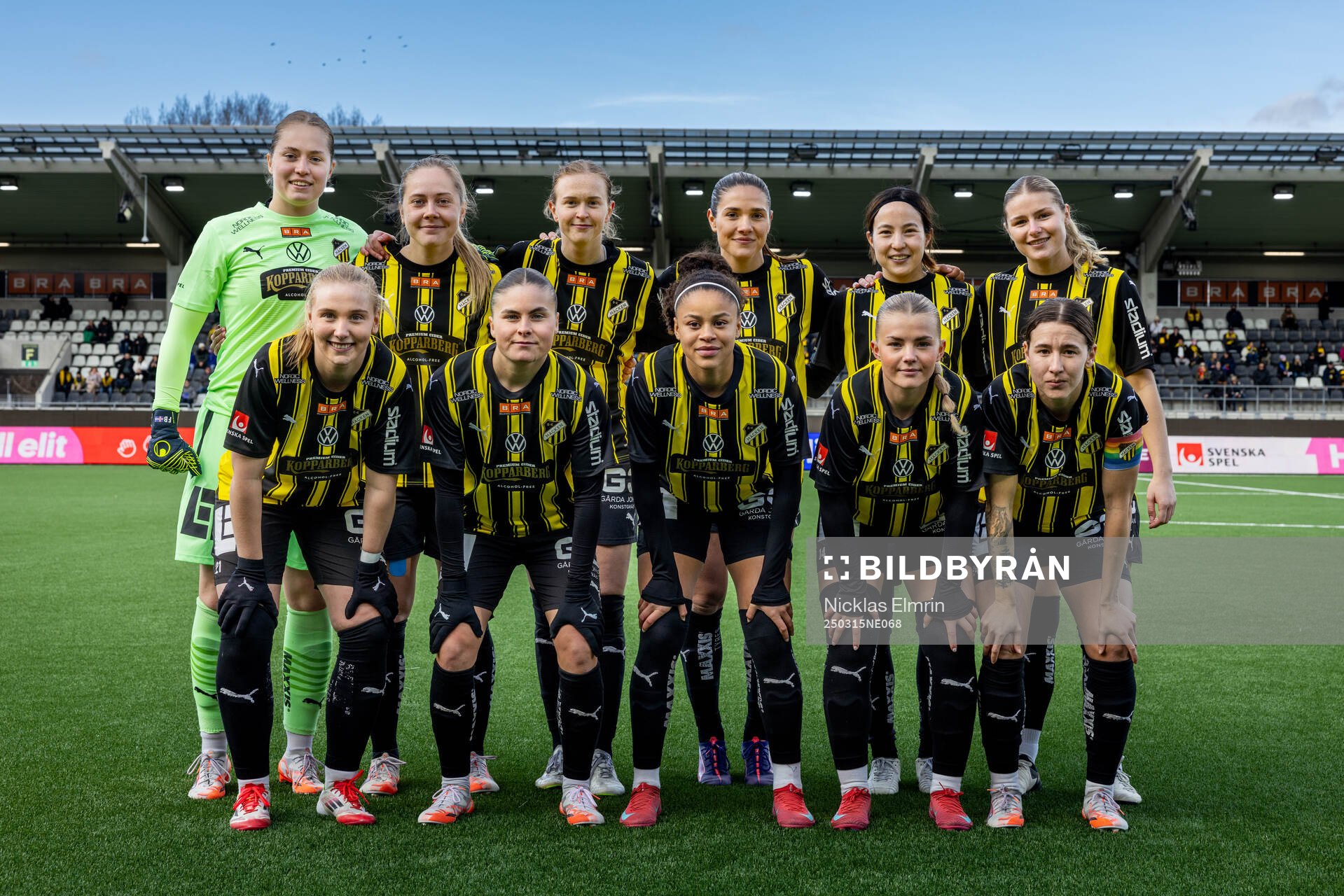 Häckens spelare fotbollsmatchen i Svenska Cupen mellan