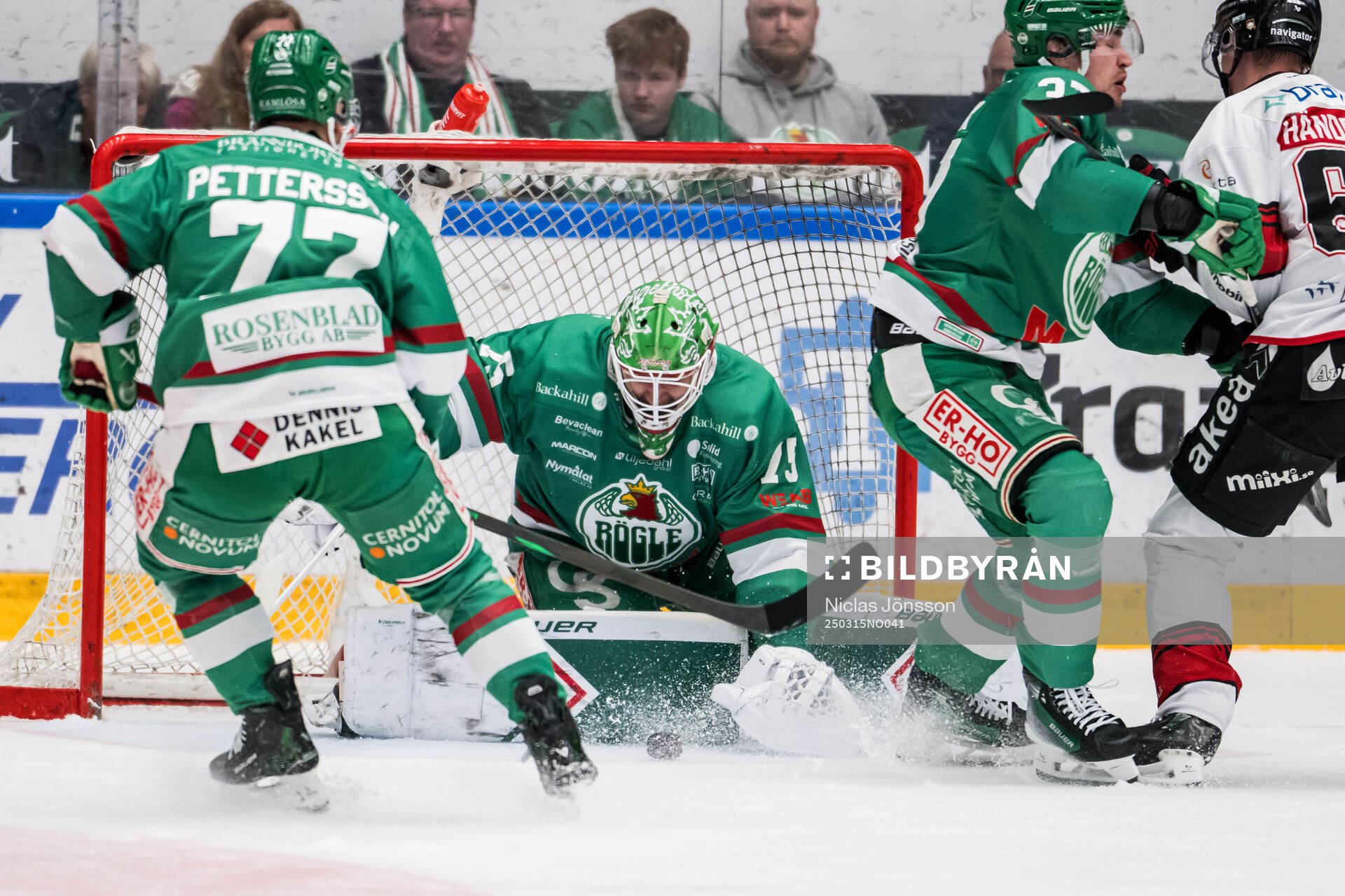 Rögles målvakt Arvid Holm