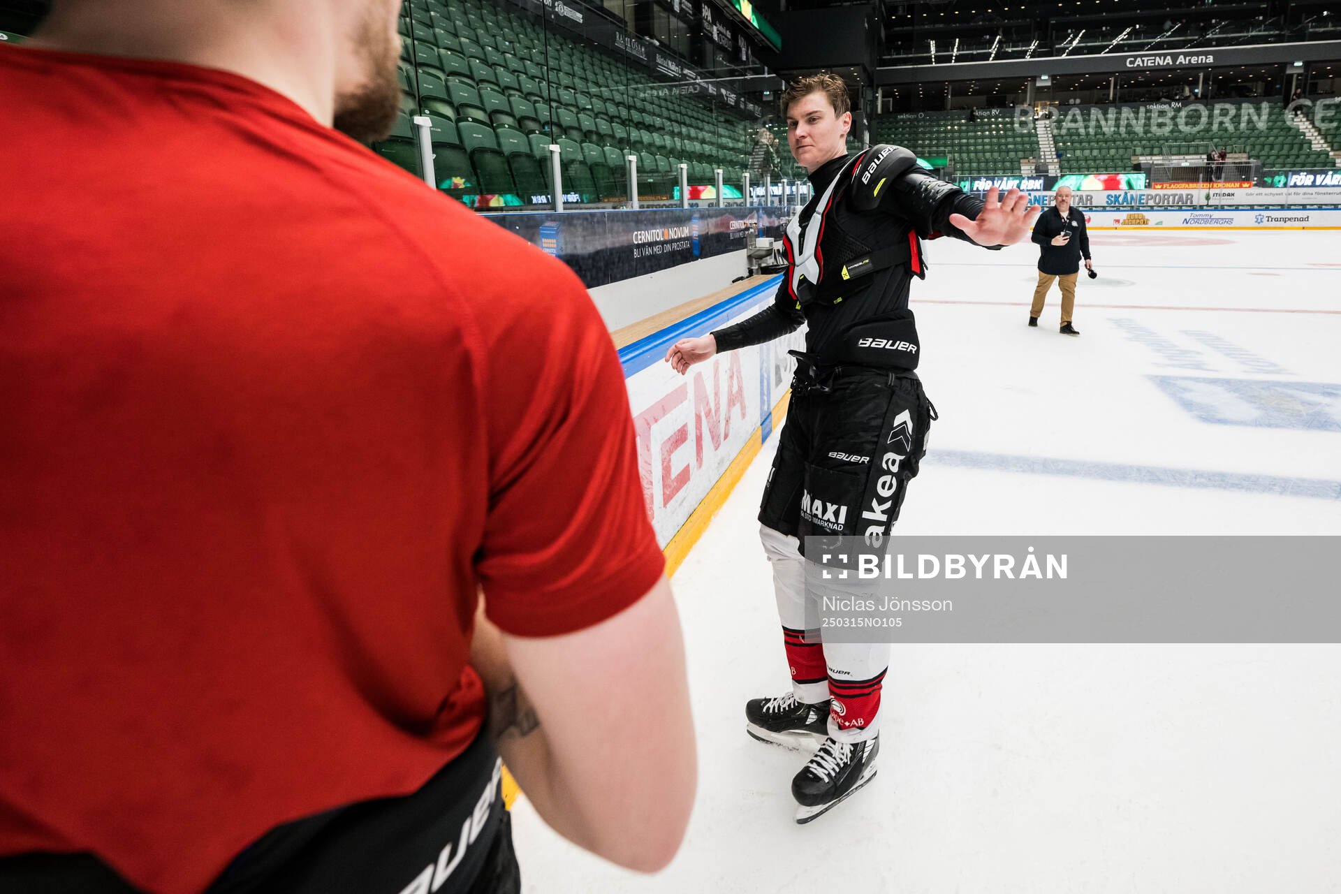 Malmö Redhawks Fredrik Händemark jublar