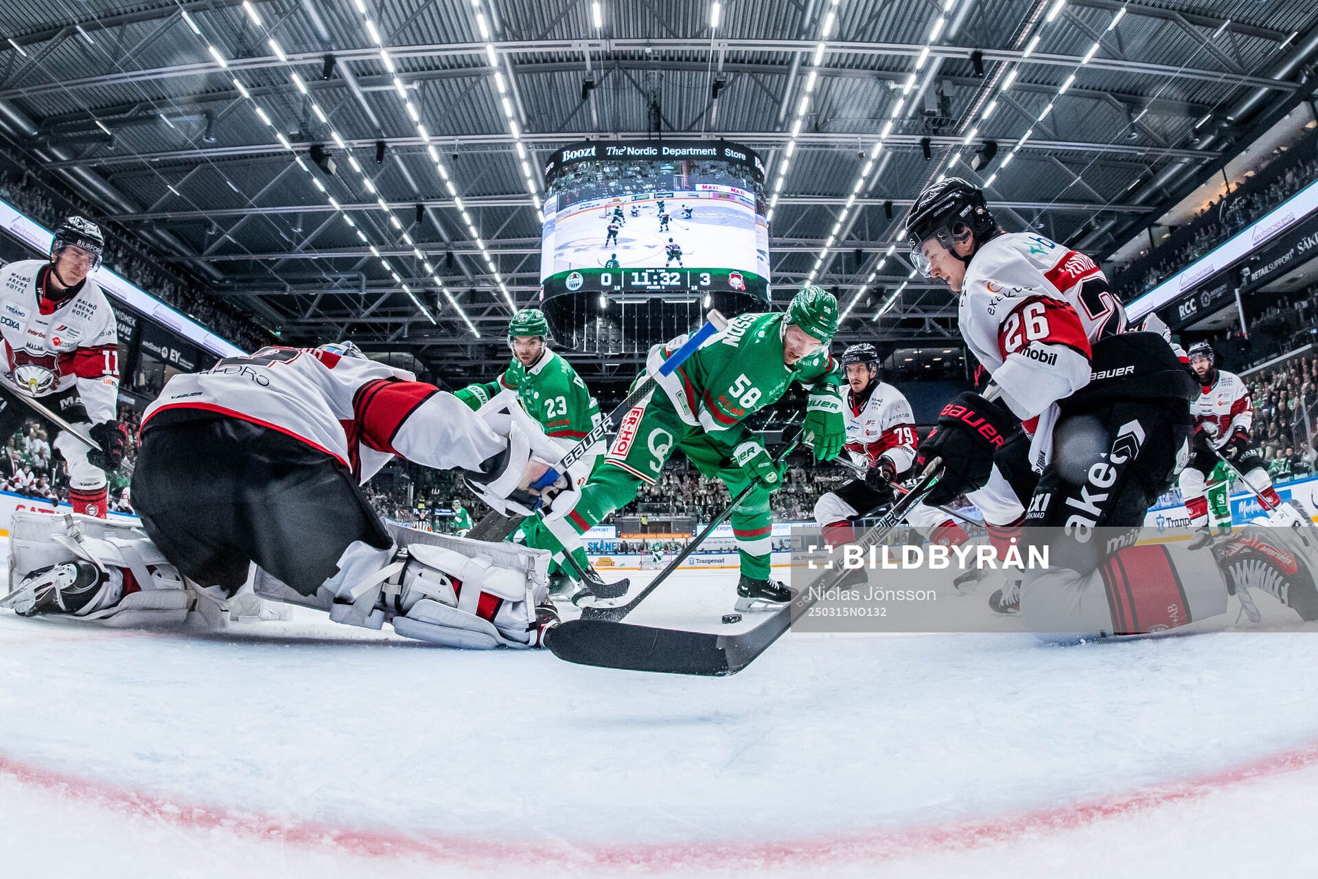 Malmö Redhawks målvakt Daniel Marmenlind, Teemu Kivihalme