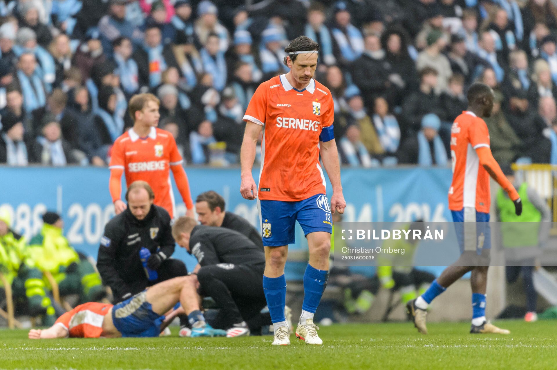IFK Göteborgs Gustav Svensson deppar