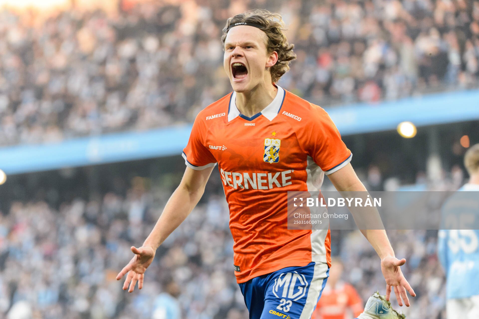 IFK Göteborgs Kolbeinn Thordarson jublar