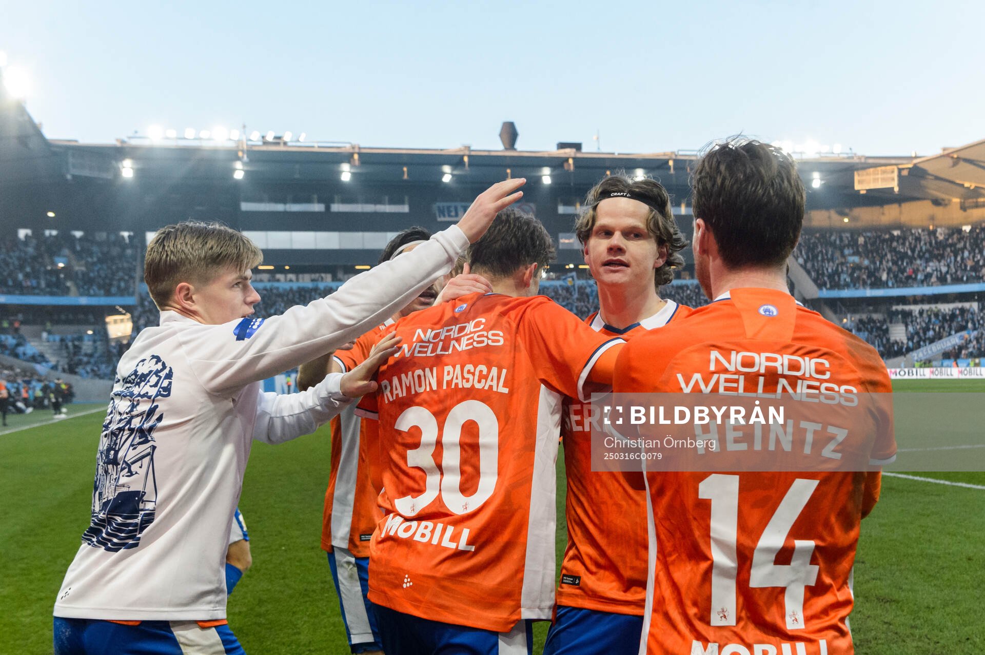 IFK Göteborgs Kolbeinn Thordarson jublar