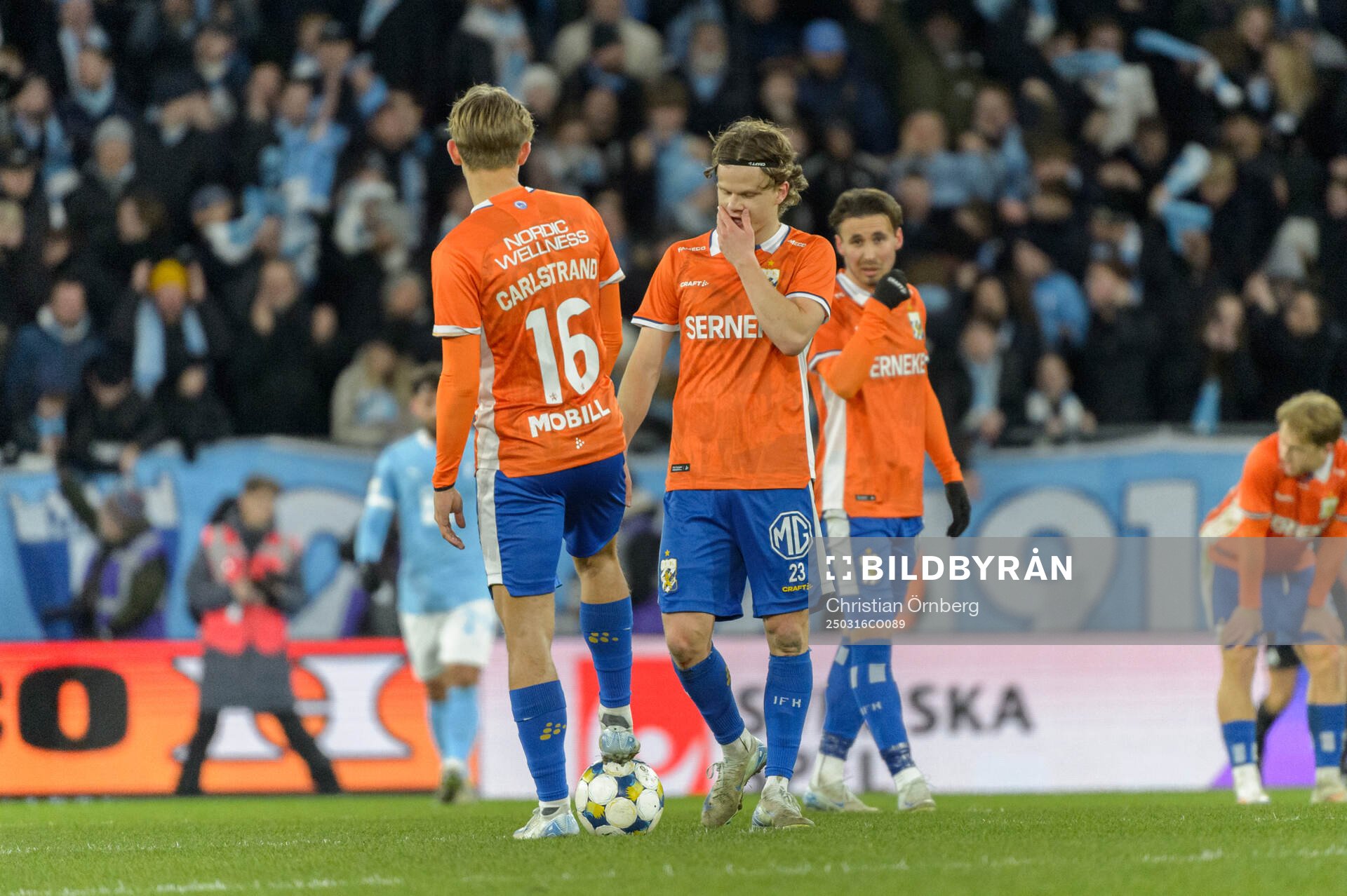 IFK Göteborgs Kolbeinn Thordarson deppar