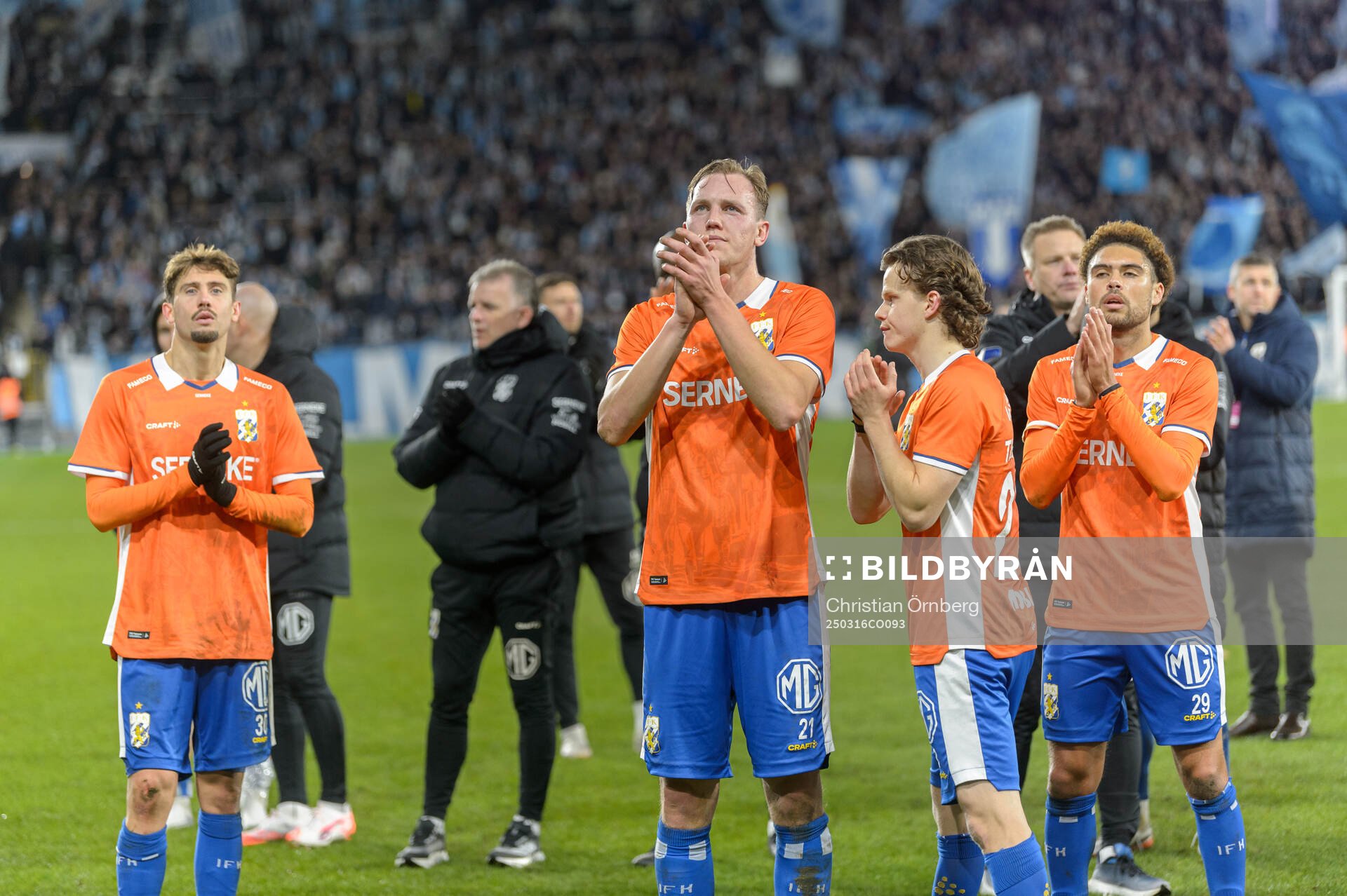 IFK Göteborgs Ramon Pascal Lundqvist, Adam Carlén,
