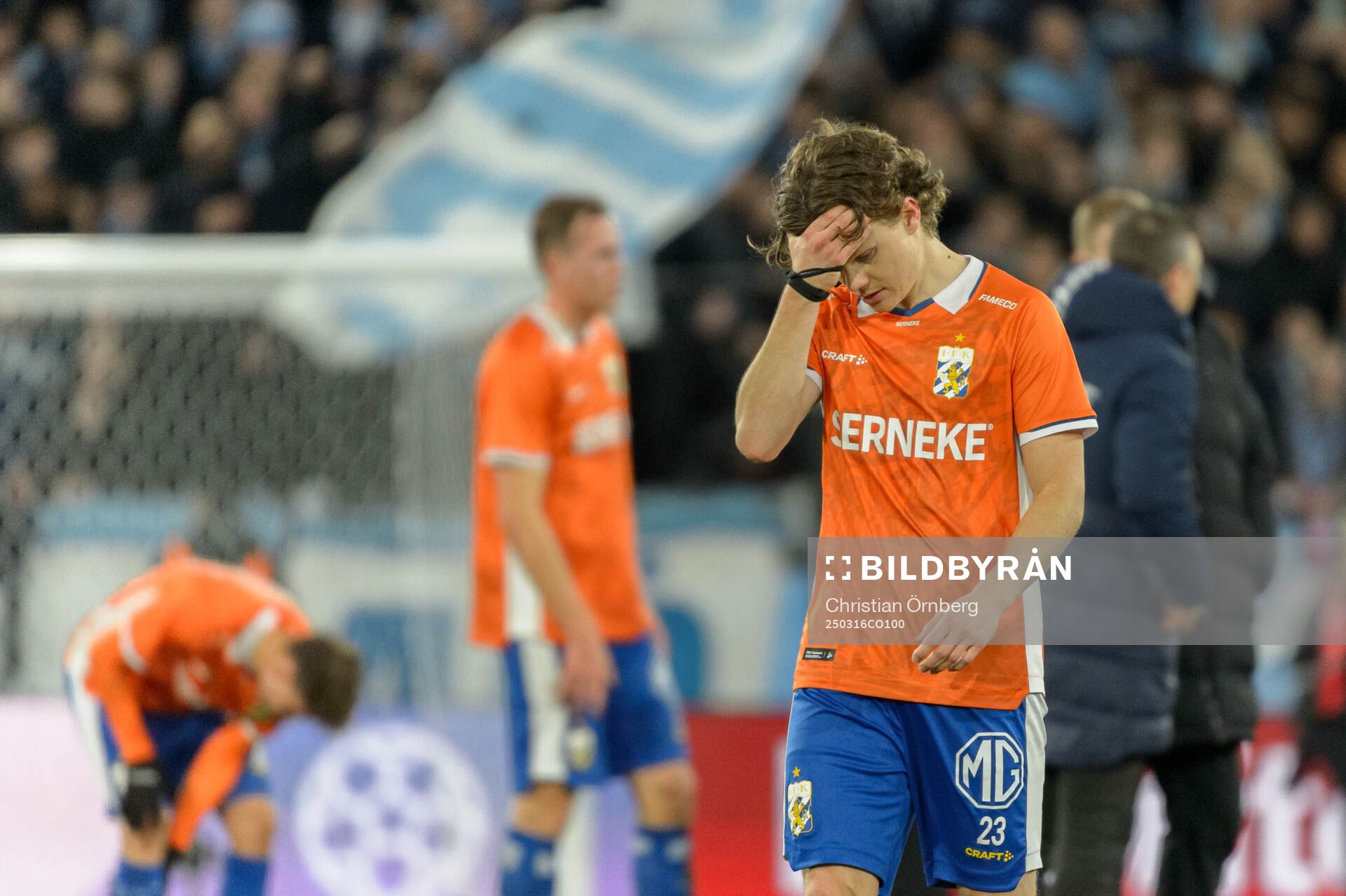 IFK Göteborgs Kolbeinn Thordarson deppar