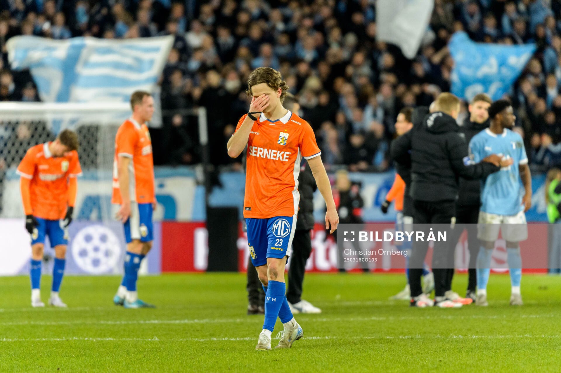 IFK Göteborgs Kolbeinn Thordarson deppar