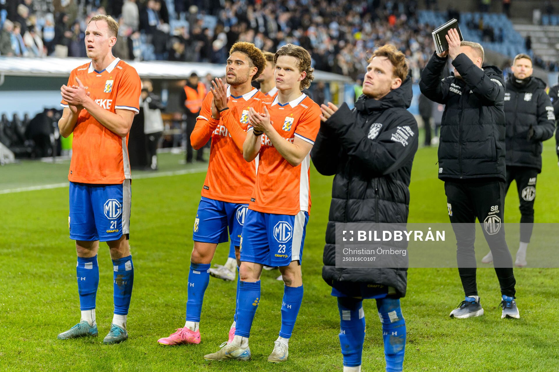 IFK Göteborgs spelare deppar