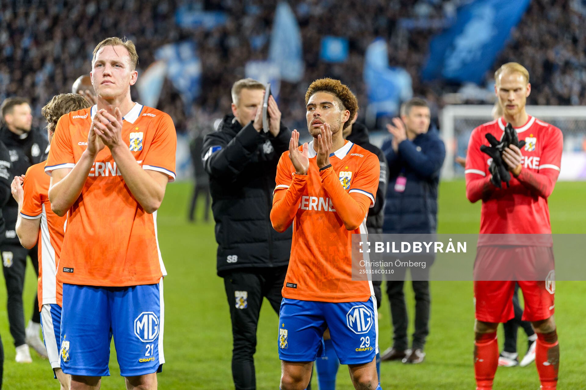 IFK Göteborgs spelare deppar