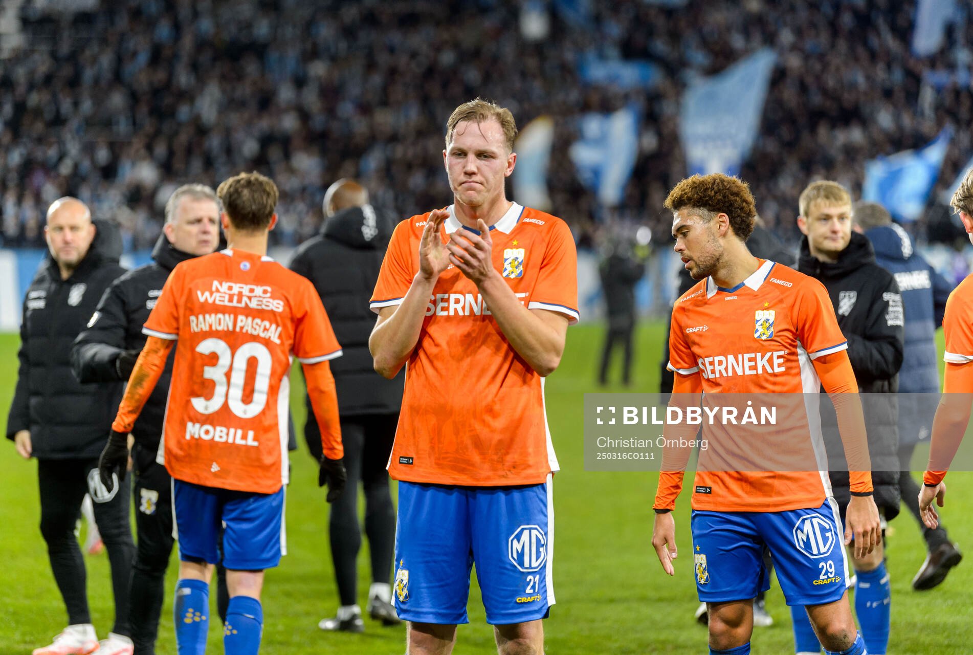 IFK Göteborgs spelare deppar