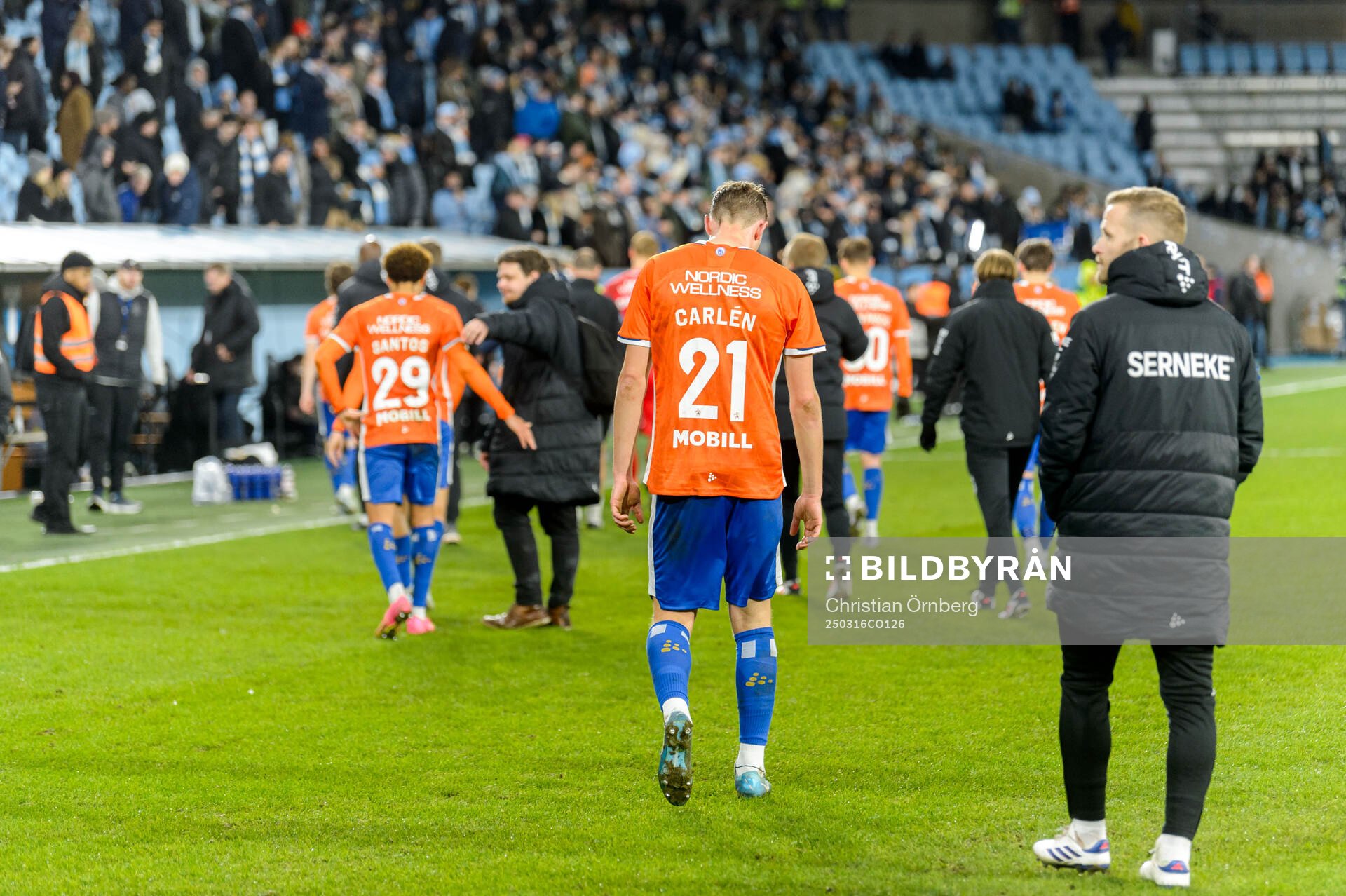 IFK Göteborgs spelare deppar