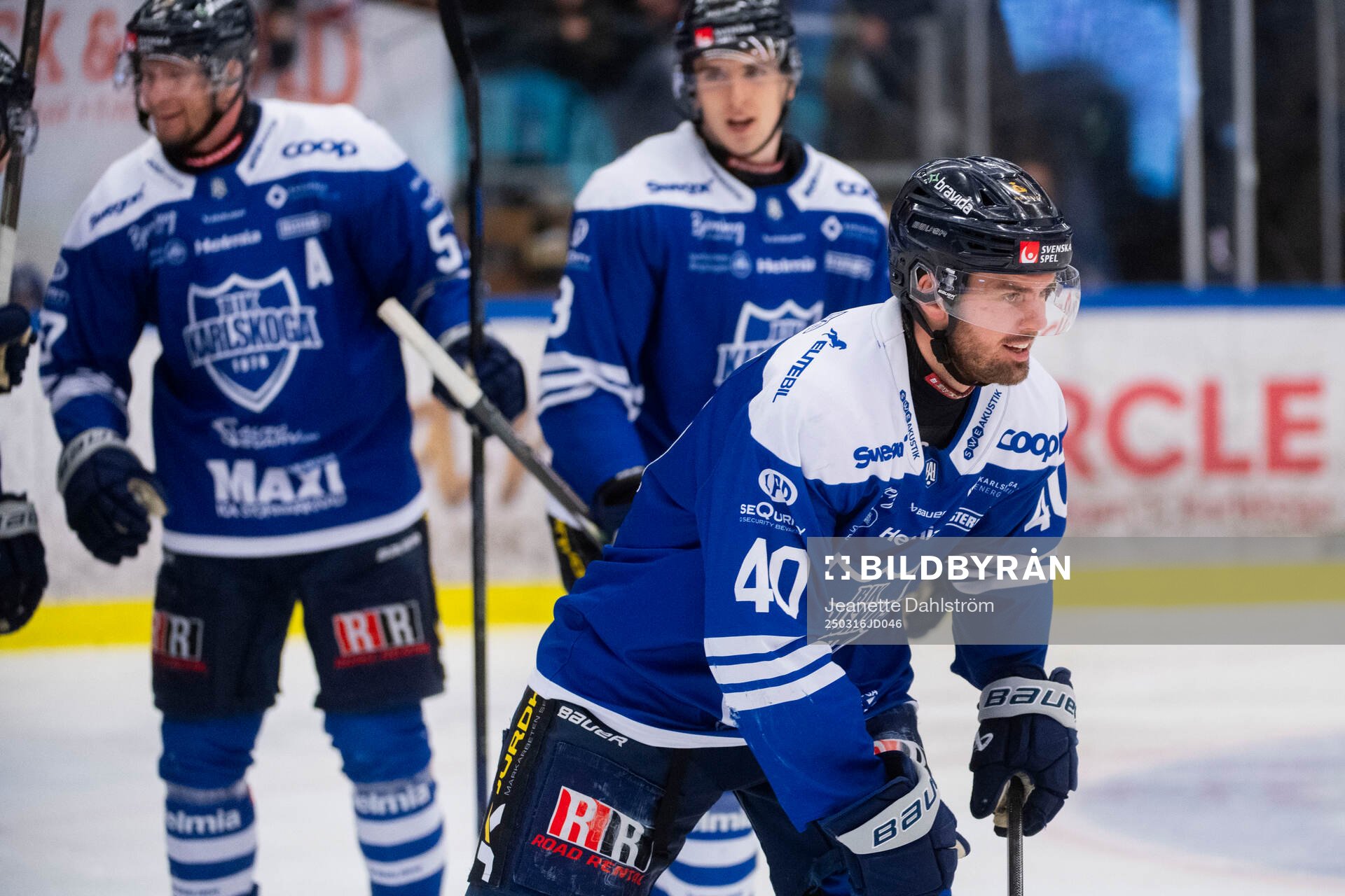 Karlskogas Kalle Jellvert jublar