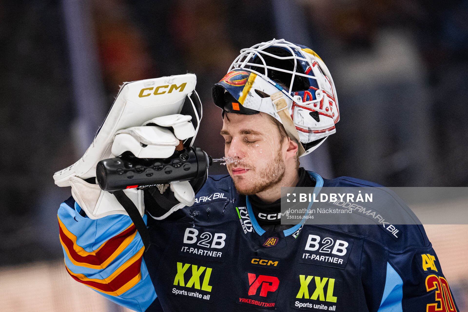 Djurgårdens målvakt Hugo Hävelid