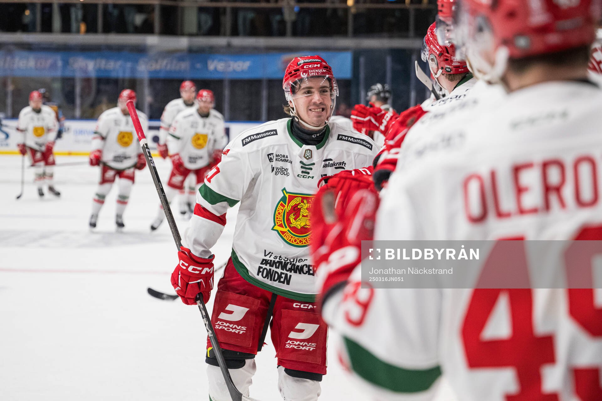 Moras Ludvig Levinsson jublar