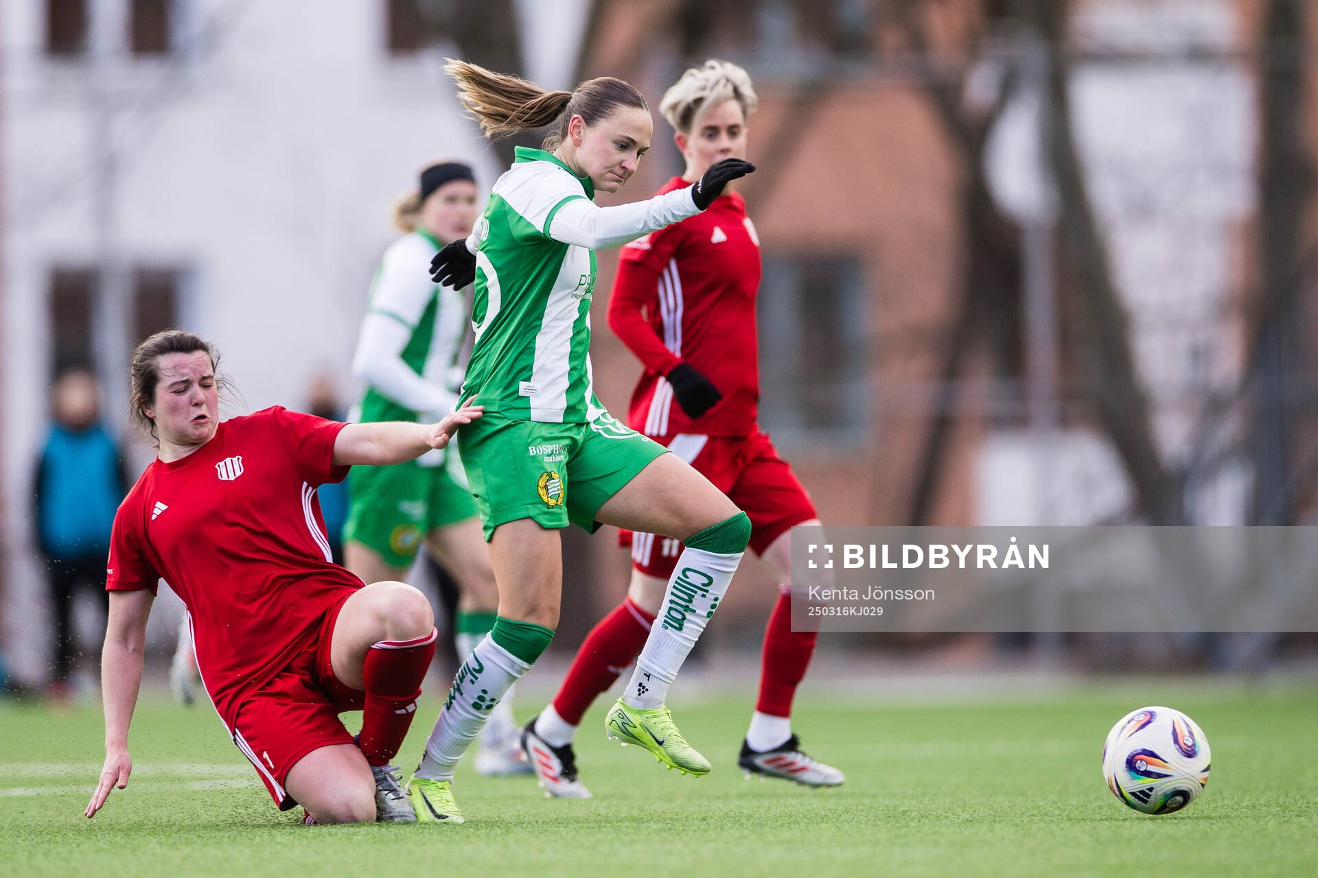 Piteås Hannah Tillett och Hammarbys Vilde Hasund