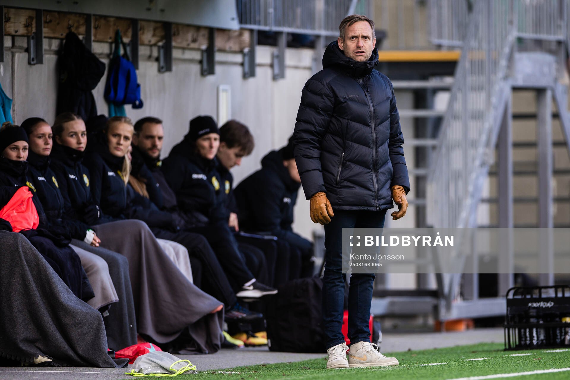 Hammarbys tränare Martin Sjögren