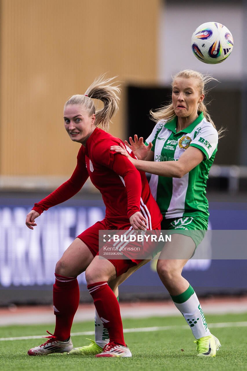 Piteås Emma Viklund och Hammarbys Smilla Holmberg