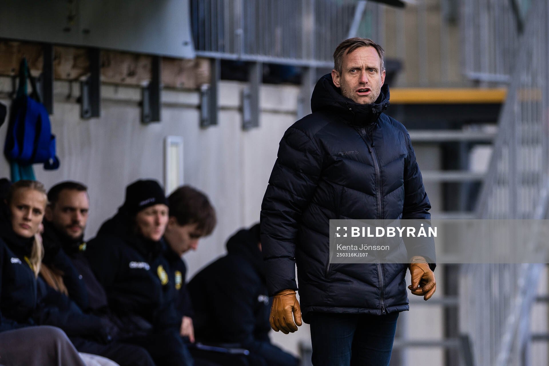 Hammarbys tränare Martin Sjögren