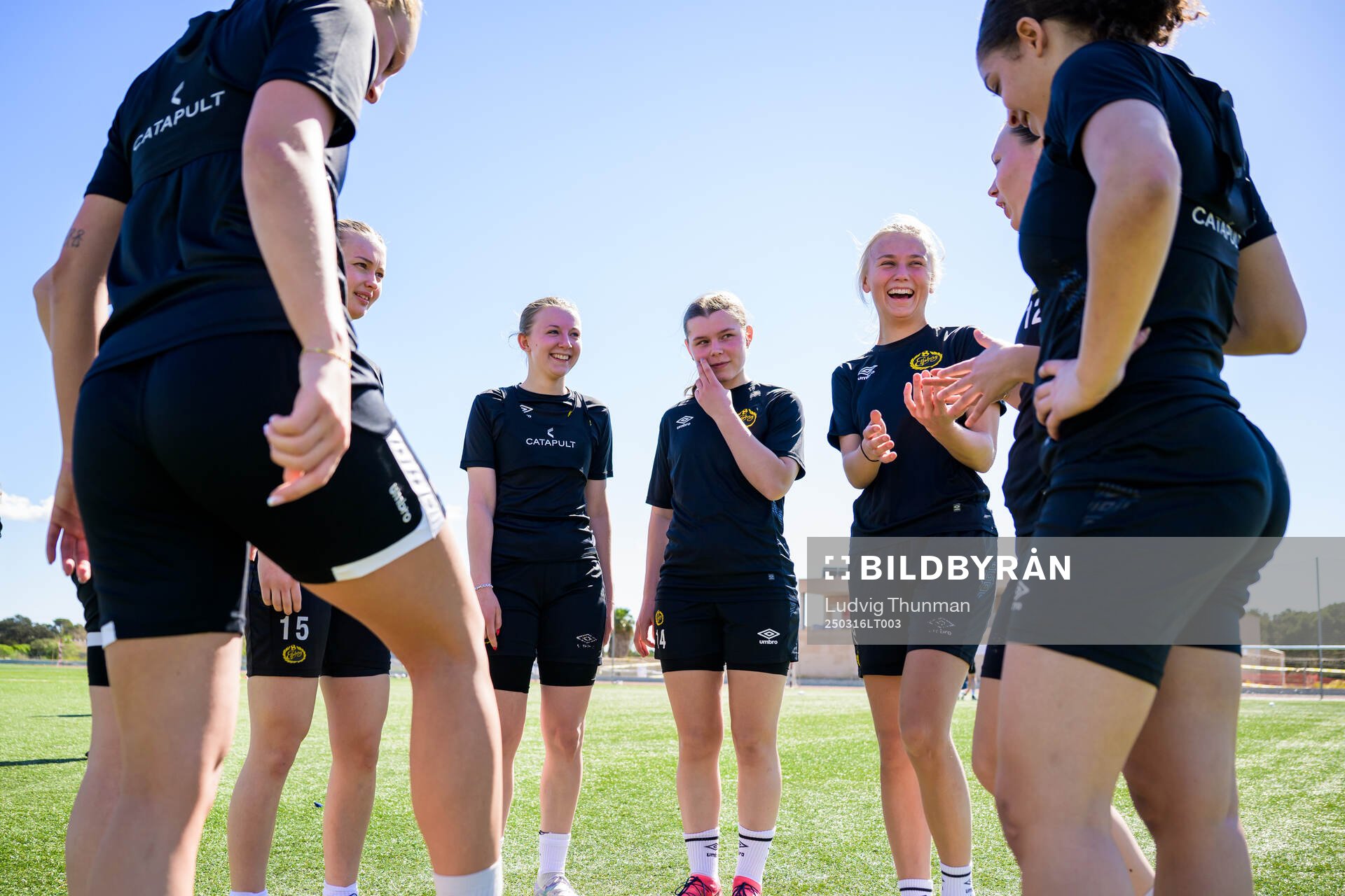 Elin Johansson, Hanna Gunnarsson, Elin Flakberg och Linn