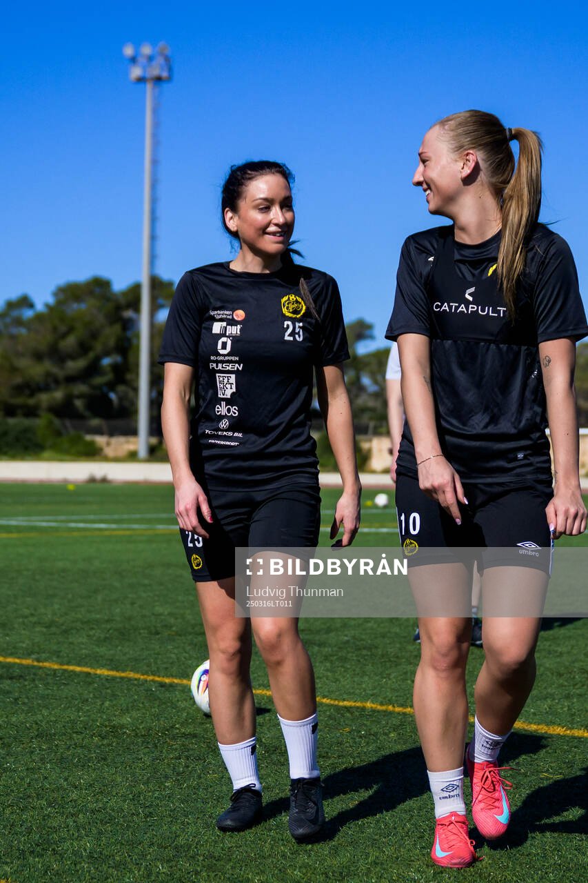 Izabella Bergström och Stina Jensen