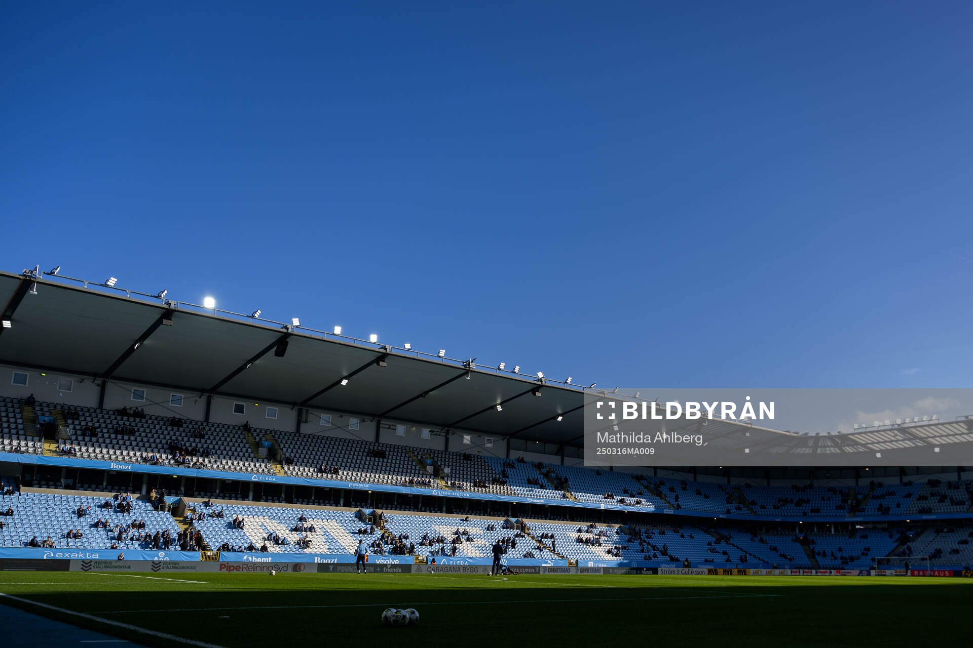 Interiör av Eleda Stadion