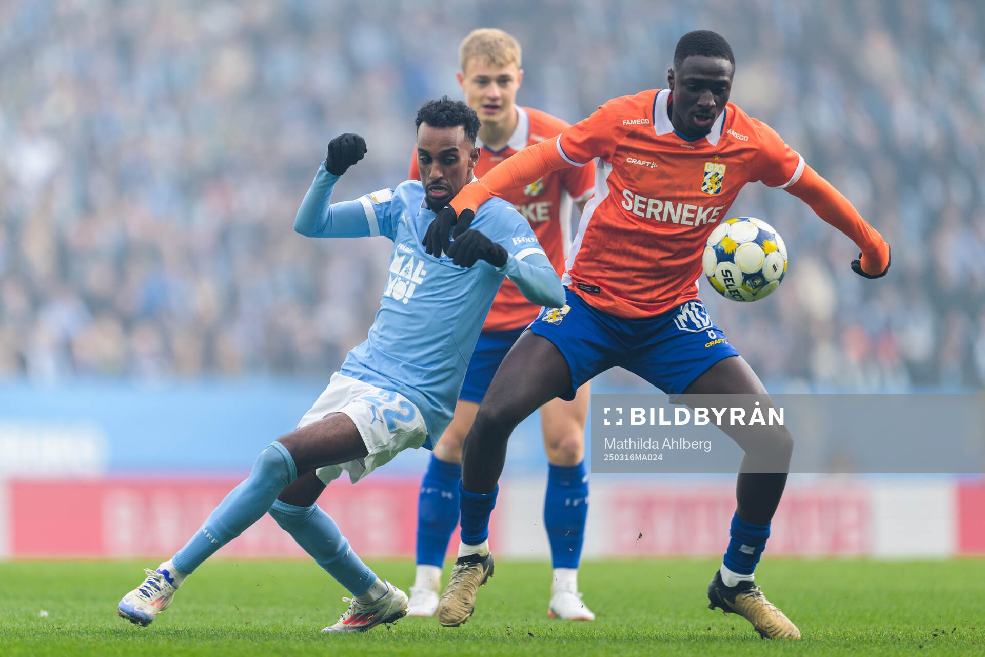 Malmö FFs Taha Ali och IFK Göteborgs Imam Jagne