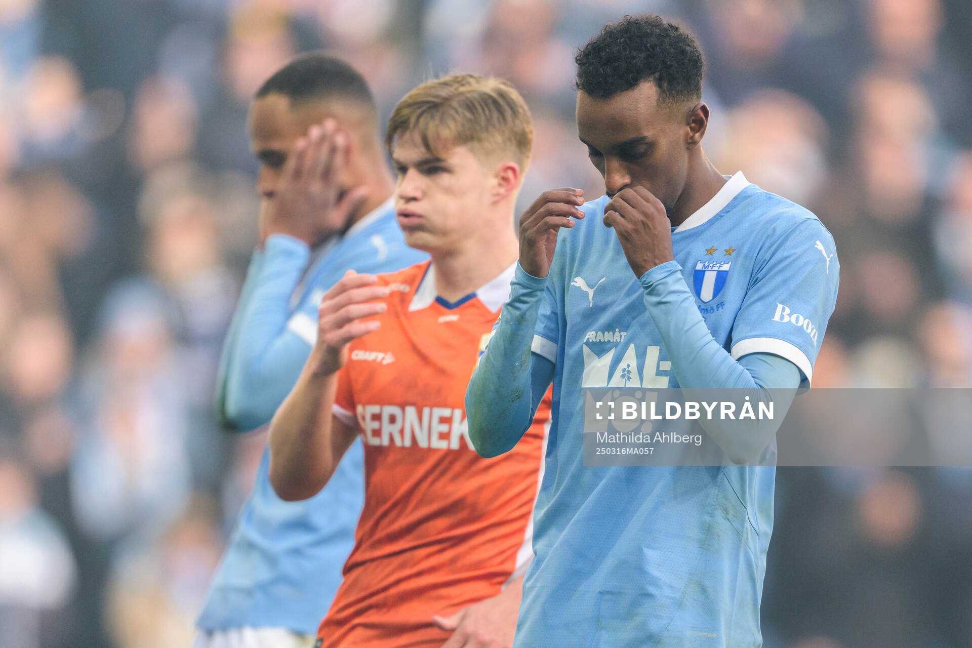 Malmö FFs Taha Ali deppar