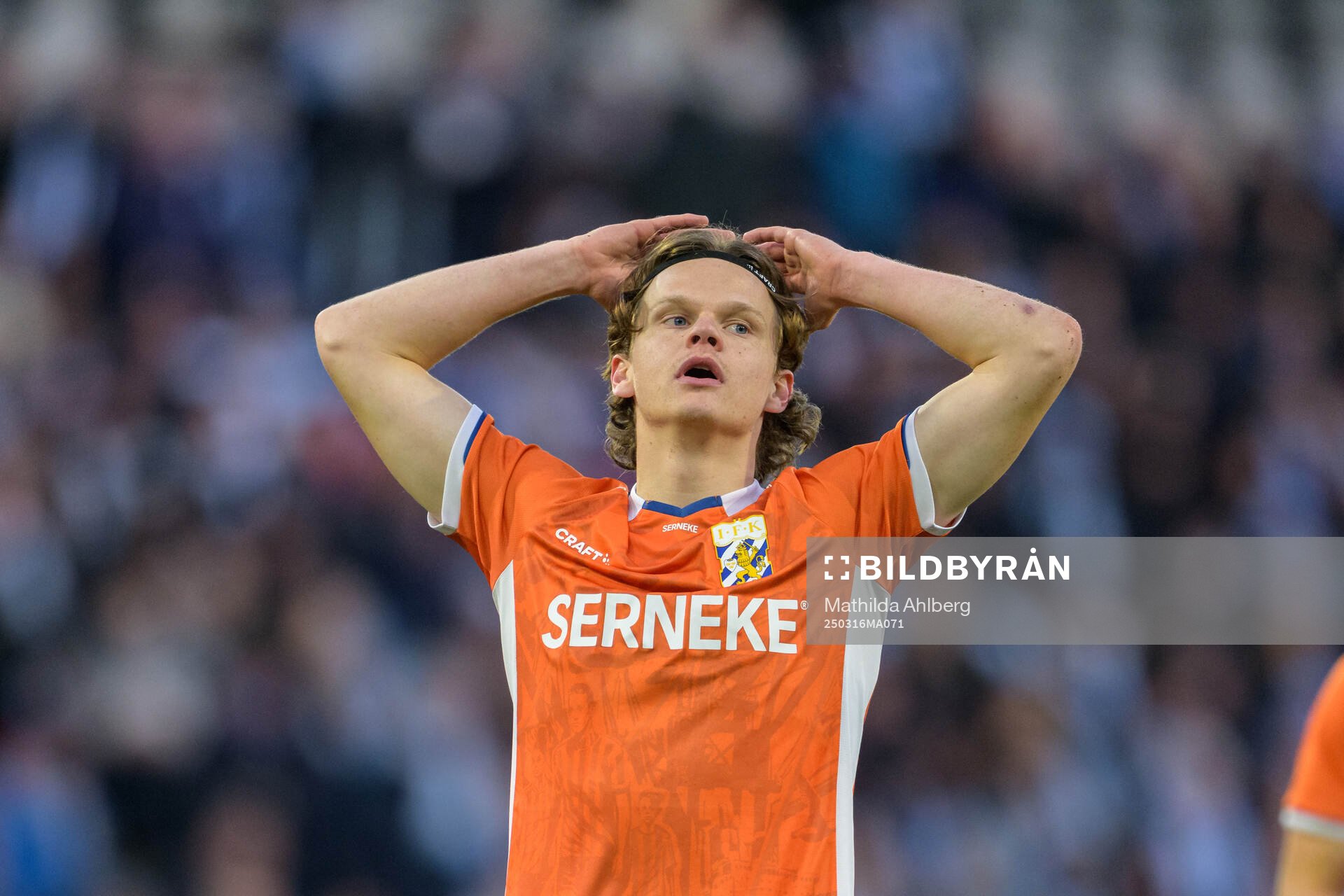 IFK Göteborgs Kolbeinn Thordarson deppar