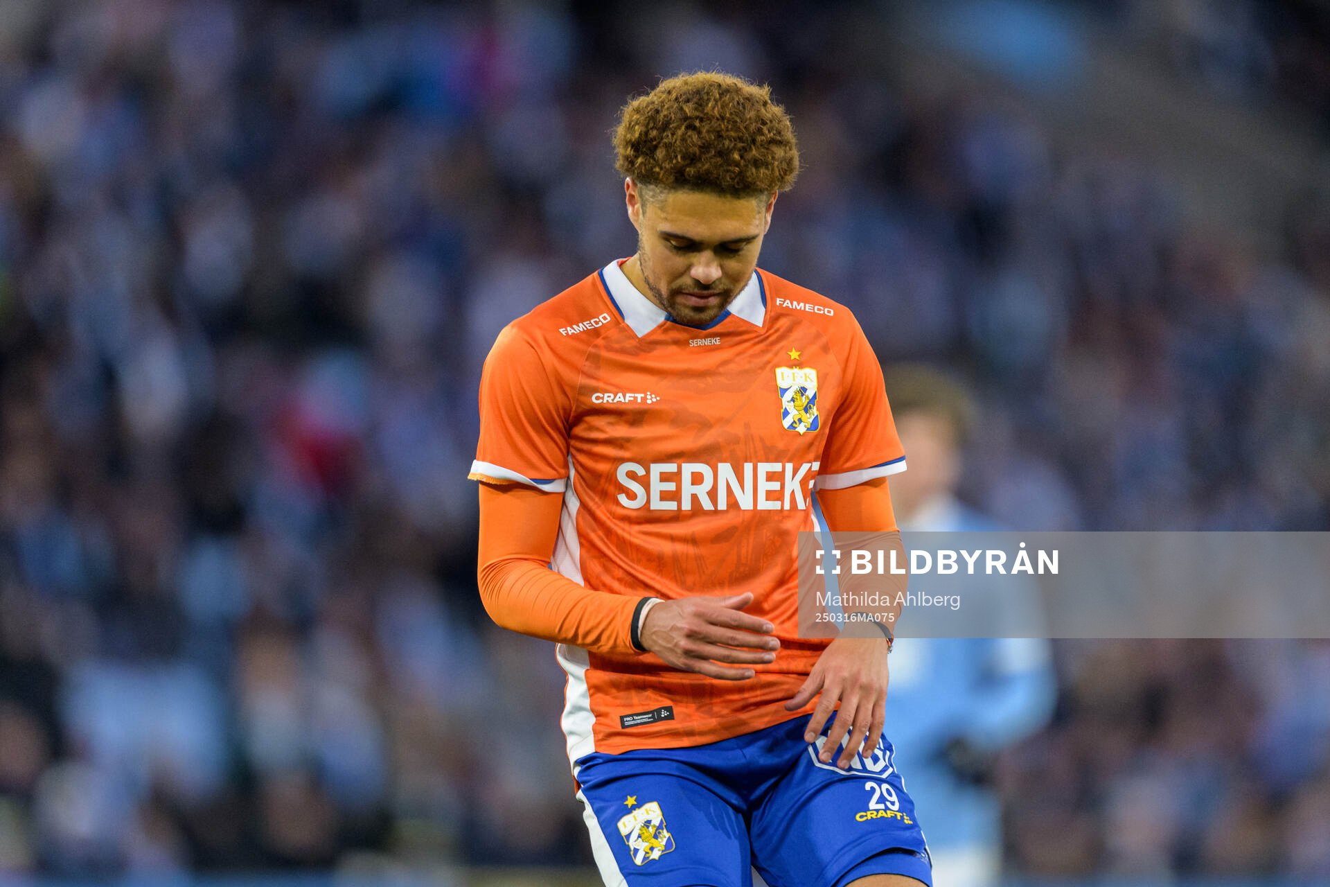 IFK Göteborgs Thomas Santos deppar