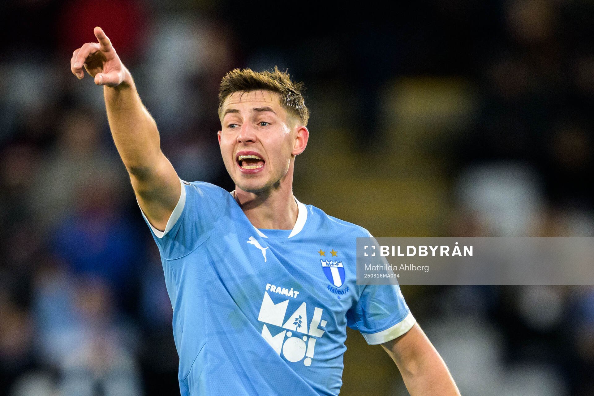 Malmö FFs Lasse Berg Johnsen
