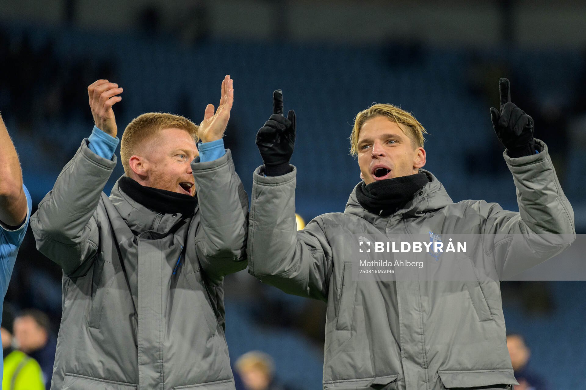 Malmö FFs Anders Christiansen och Jens Stryger Larsen