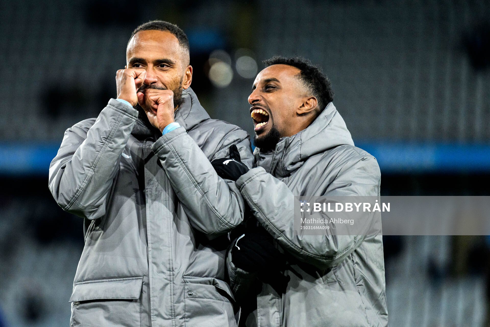 Malmö FFs Isaac Kiese Thelin och Taha Ali