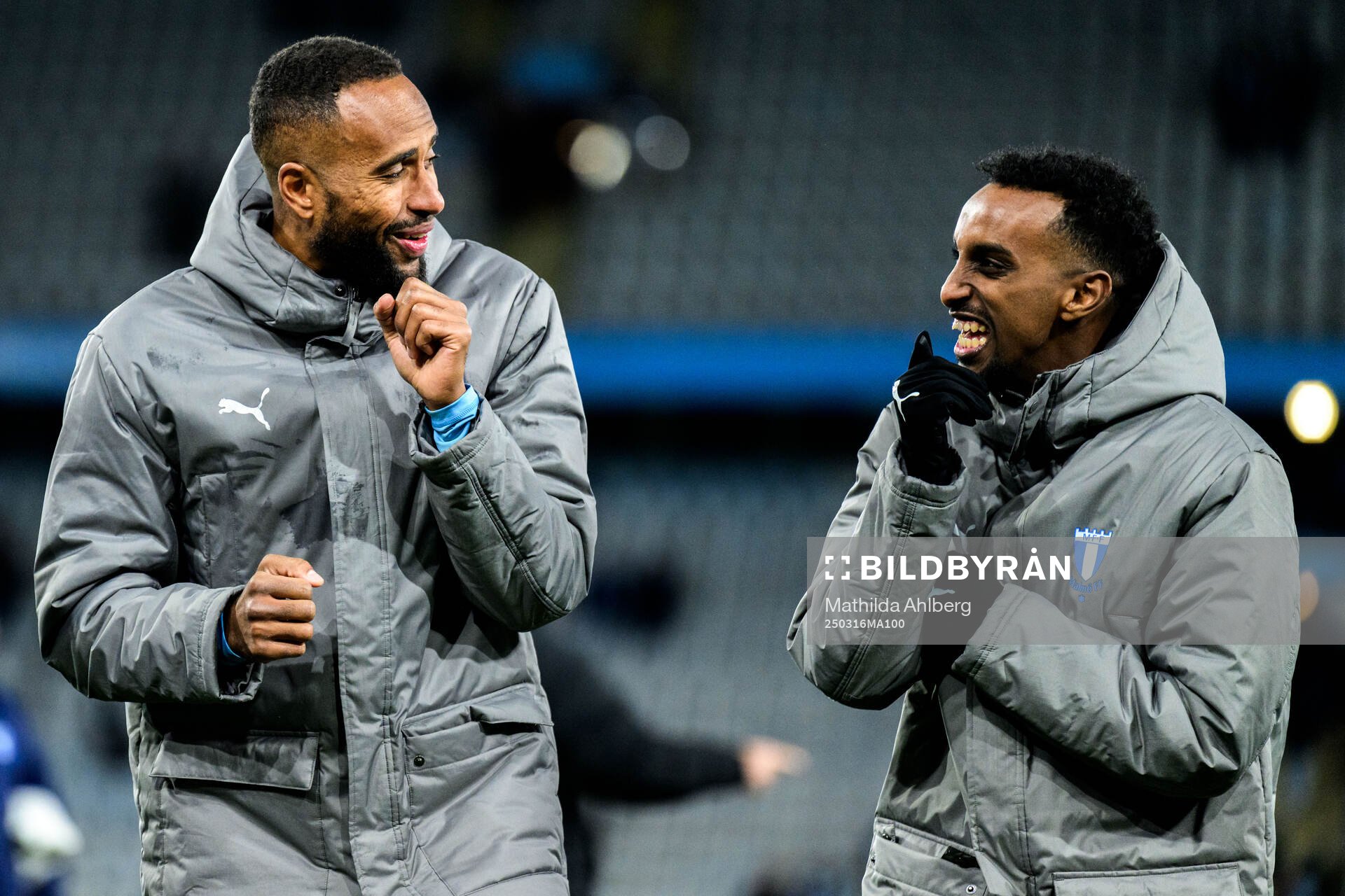 Malmö FFs Isaac Kiese Thelin och Taha Ali