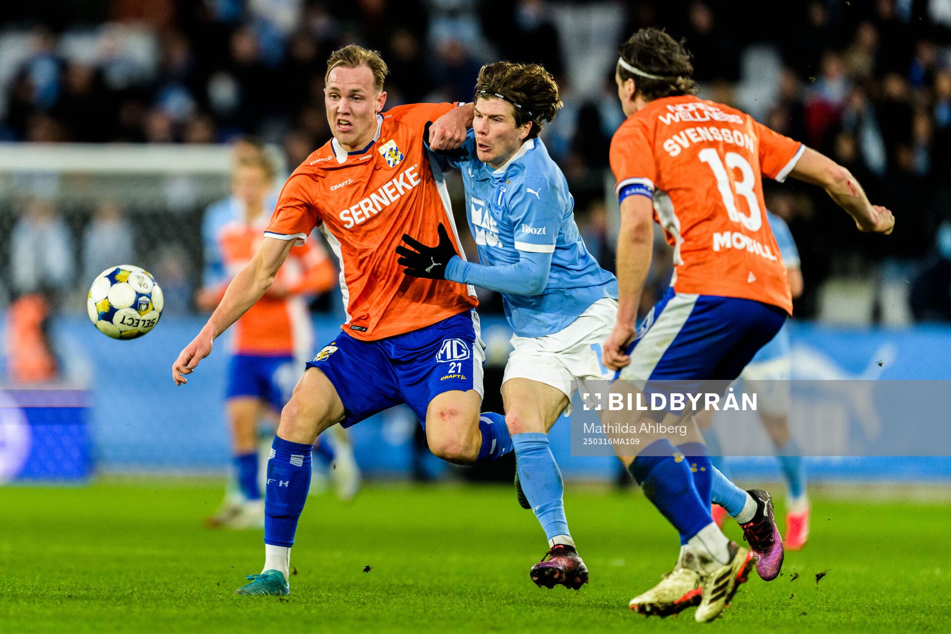 IFK Göteborgs Adam Carlén och Malmö FFs Oliver Berg