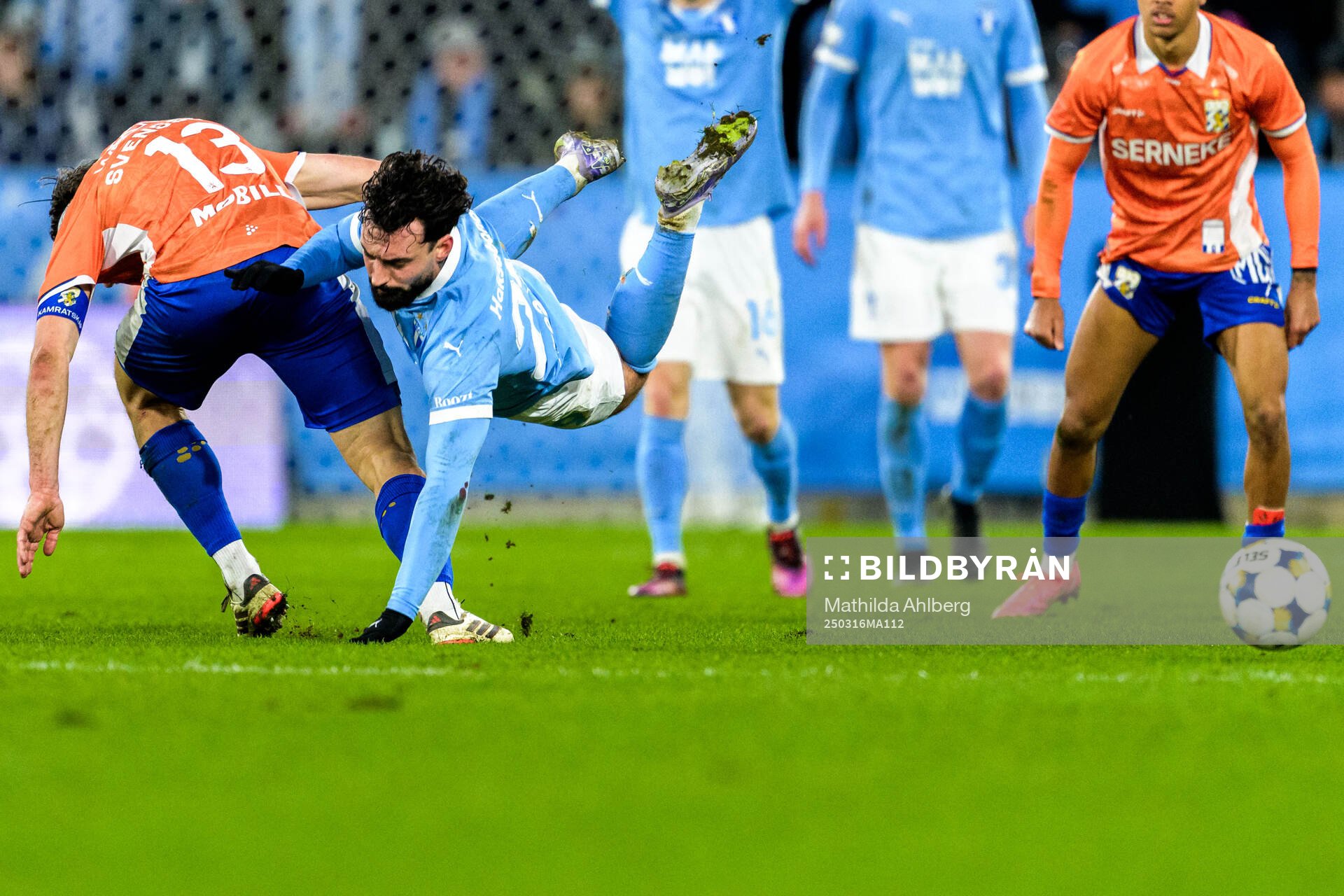 IFK Göteborgs Gustav Svensson och Malmö FFs Sead