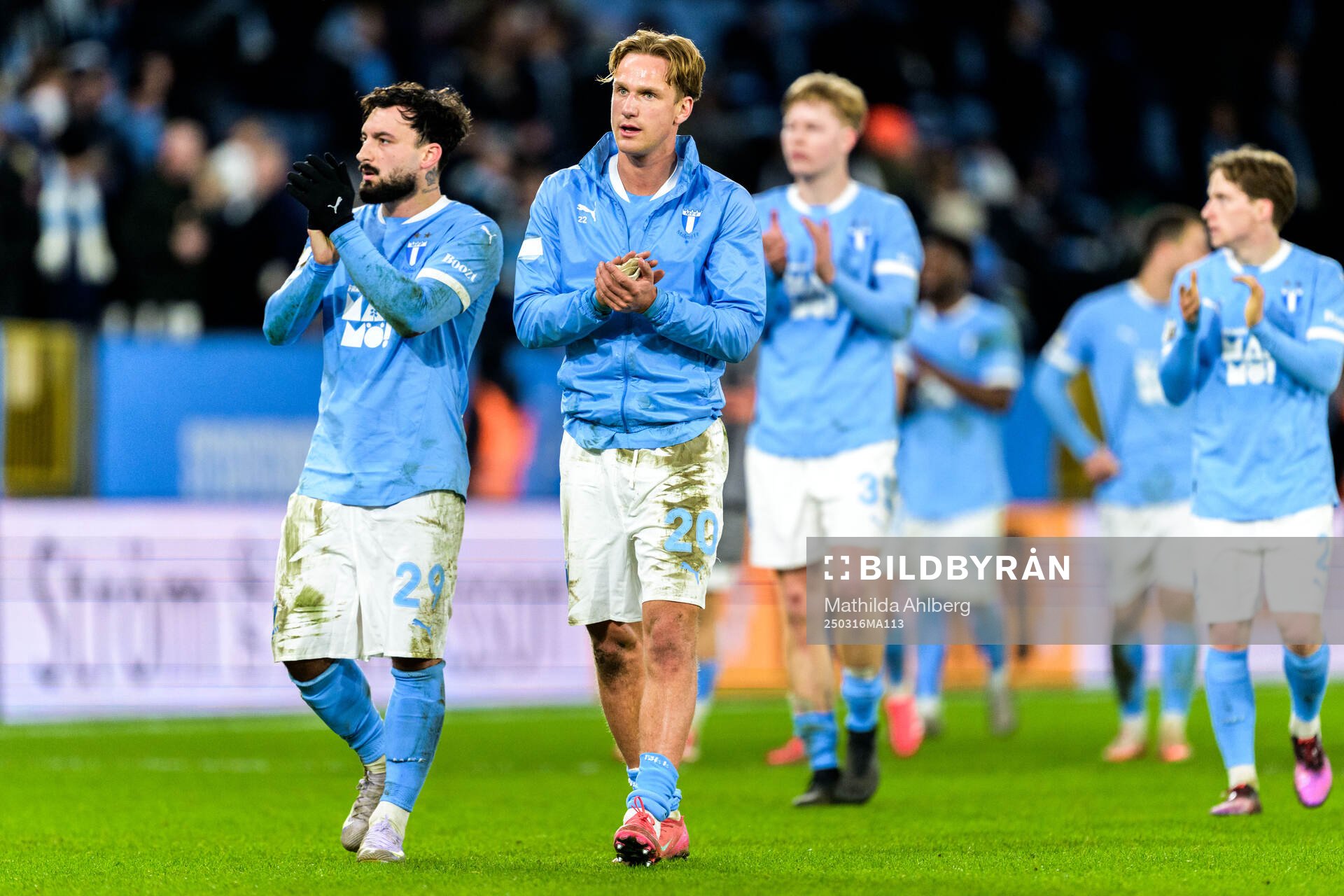 Malmö FFs Sead Haksabanovic och Erik Botheim
