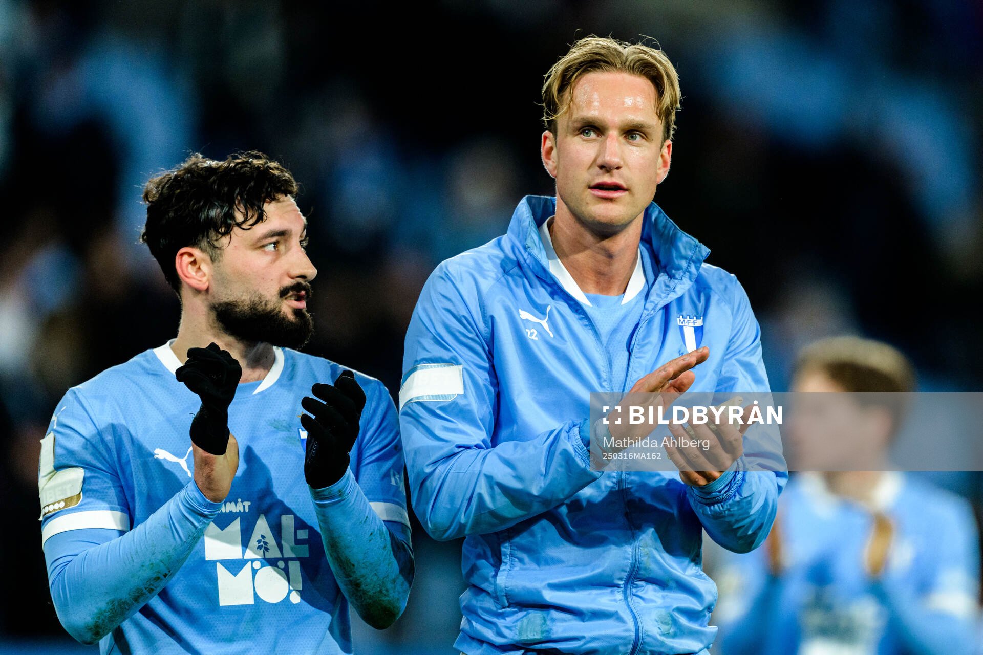 Malmö FFs Sead Haksabanovic och Erik Botheim