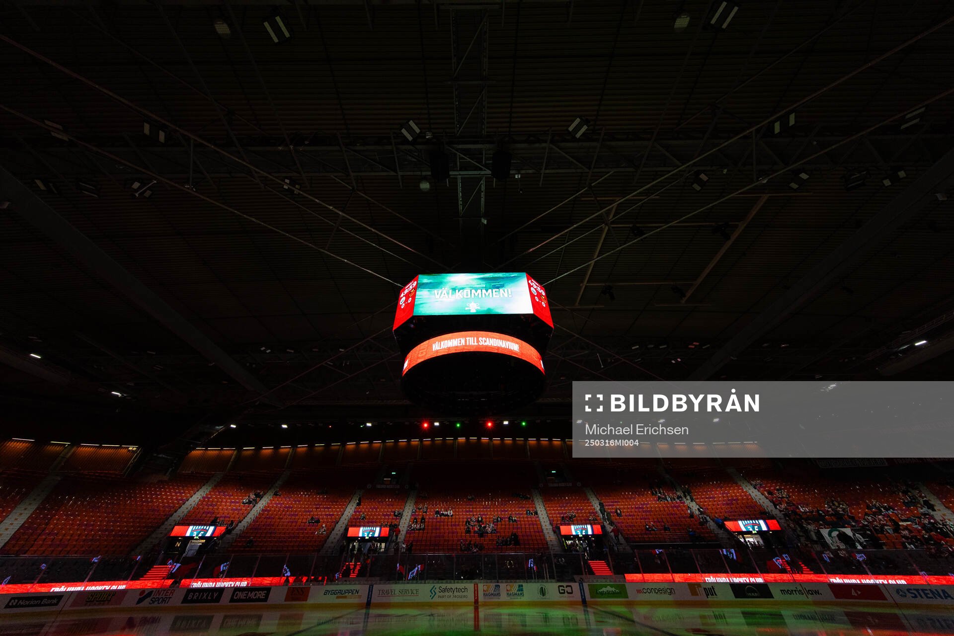 Jumbotronen i Scandinavium