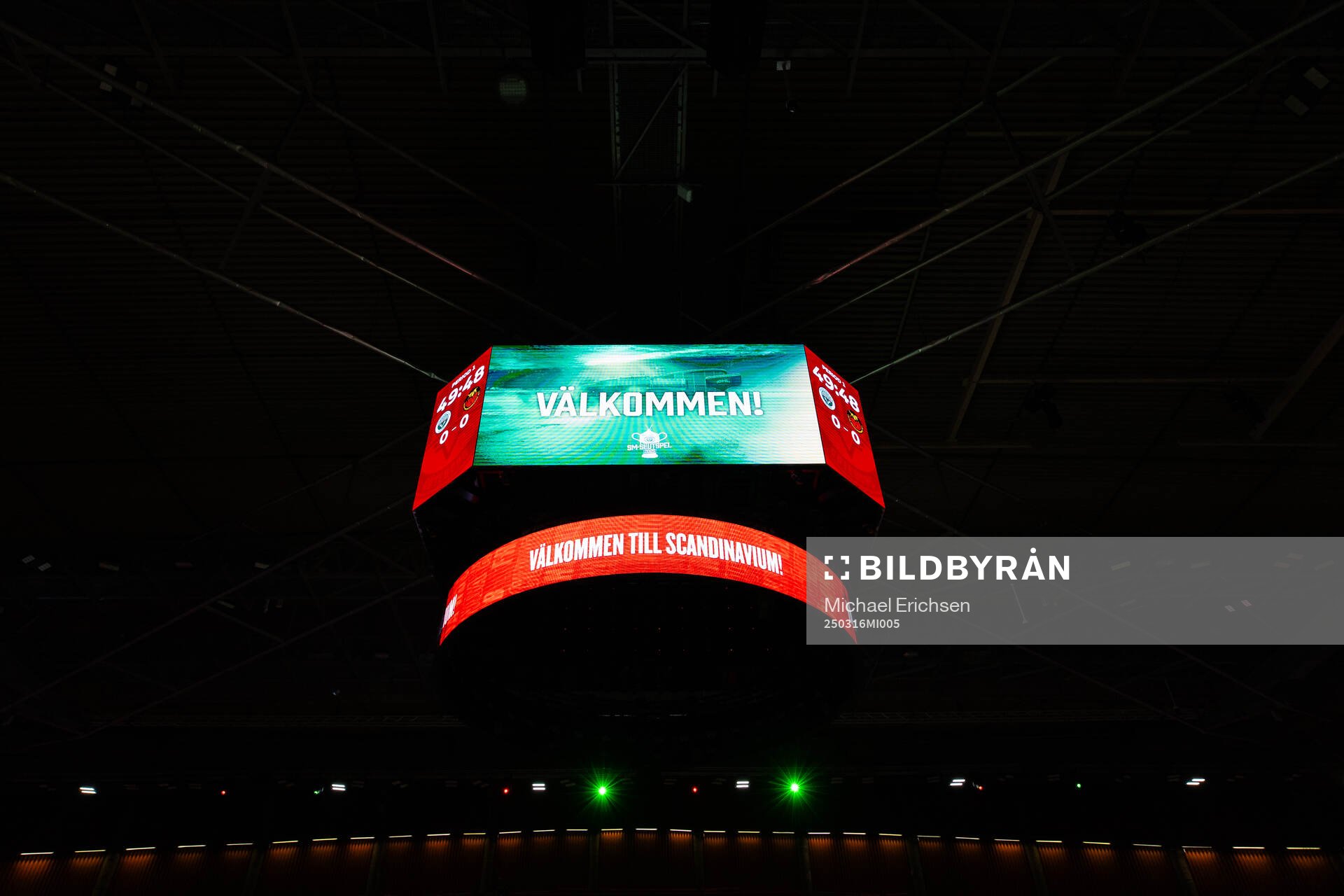 Jumbotronen i Scandinavium