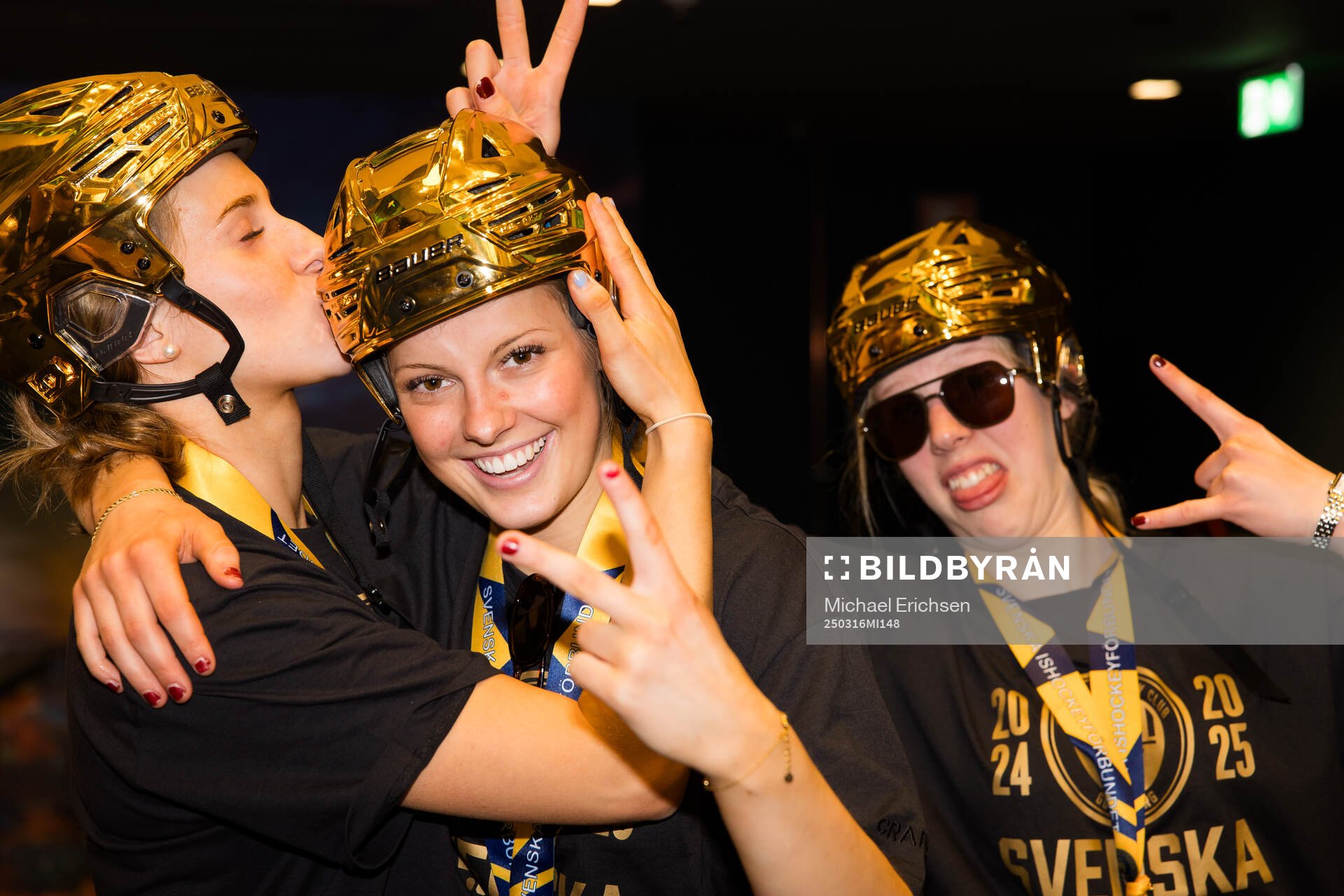 Frölundas Nellie Svensson, Edit Danielsson och målvakt