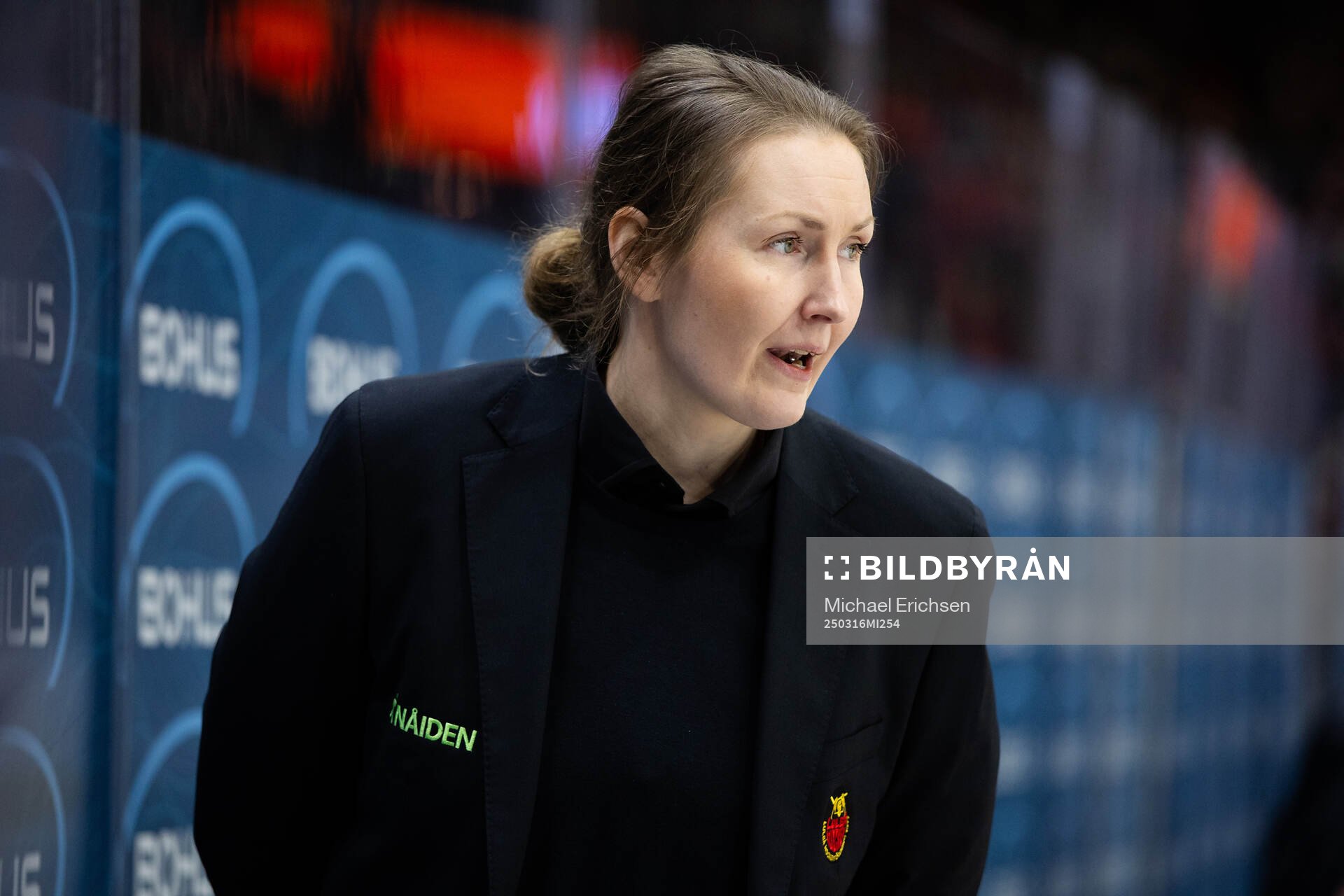 Luleås assisterande tränare Rosa Lindstedt
