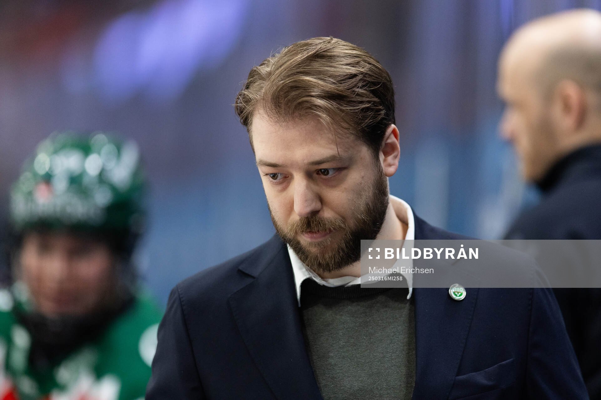 Frölundas assisterande tränare Marcus Anselm