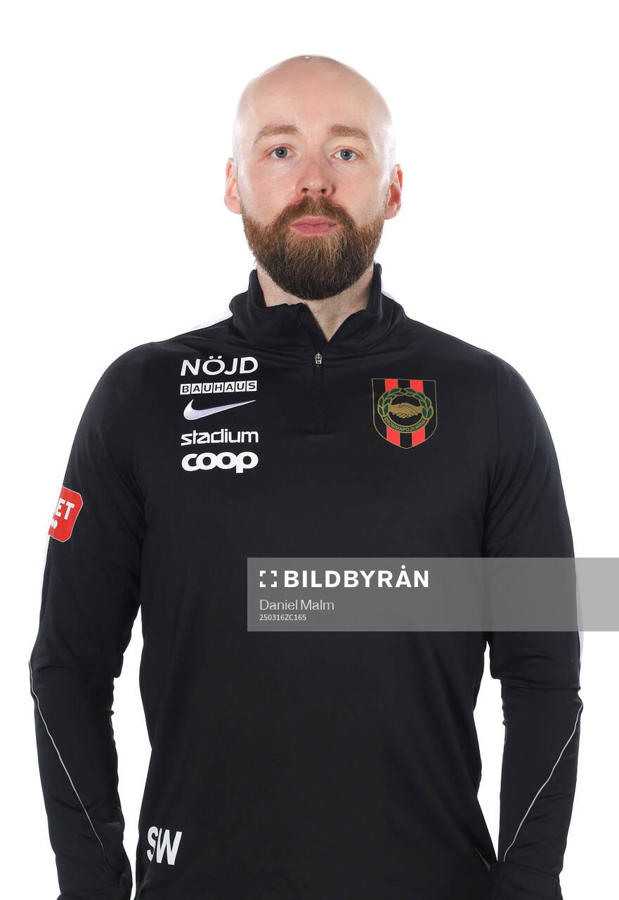 Brommapojkarnas assisterande tränare Sebastian Waldenström