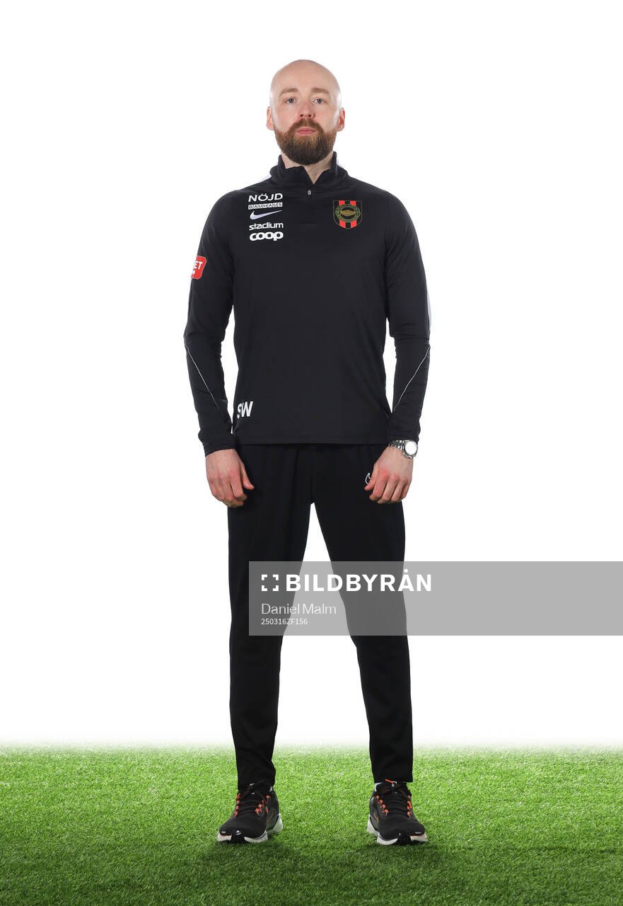 Brommapojkarnas assisterande tränare Sebastian Waldenström